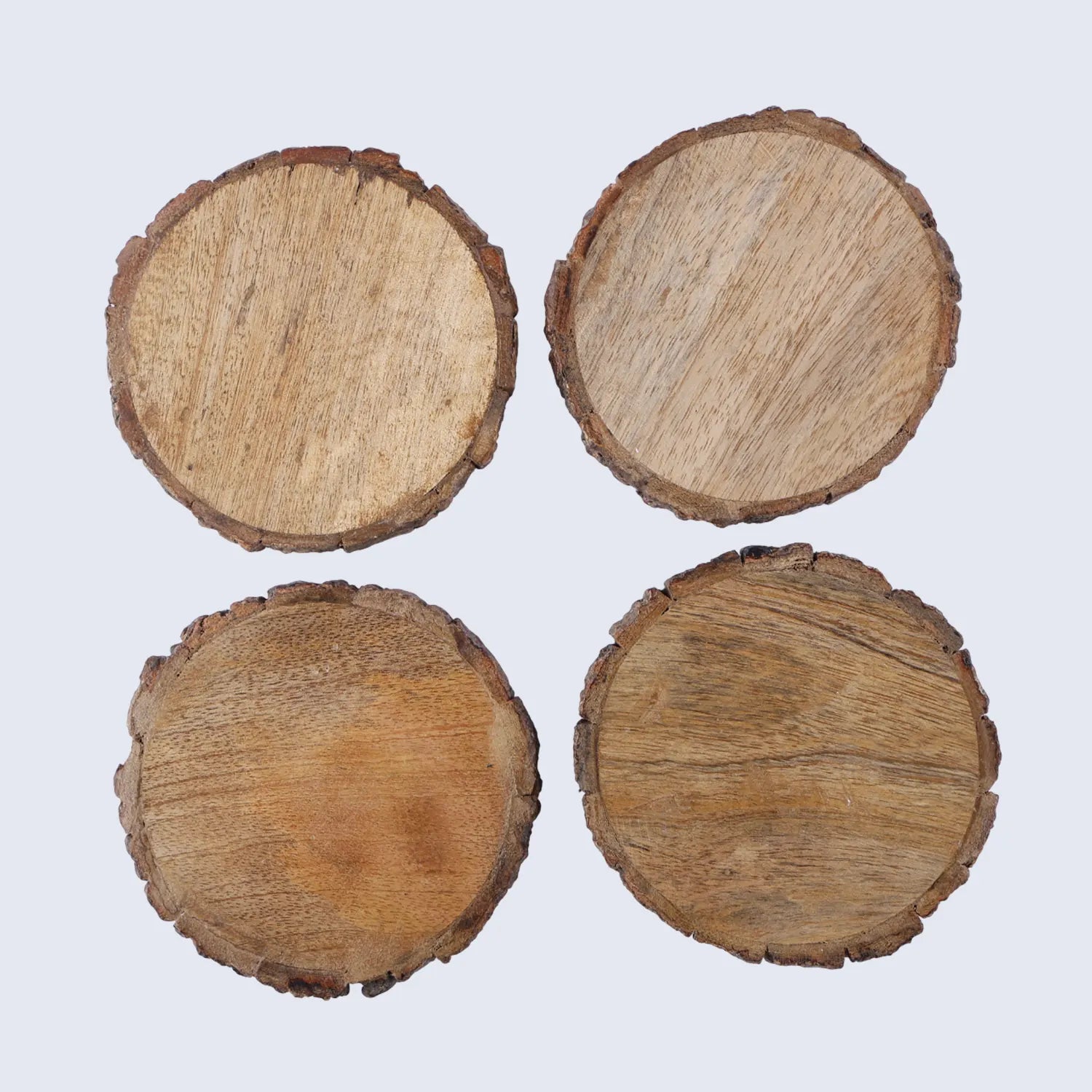 Wooden Coasters Set -4 in 4 inches