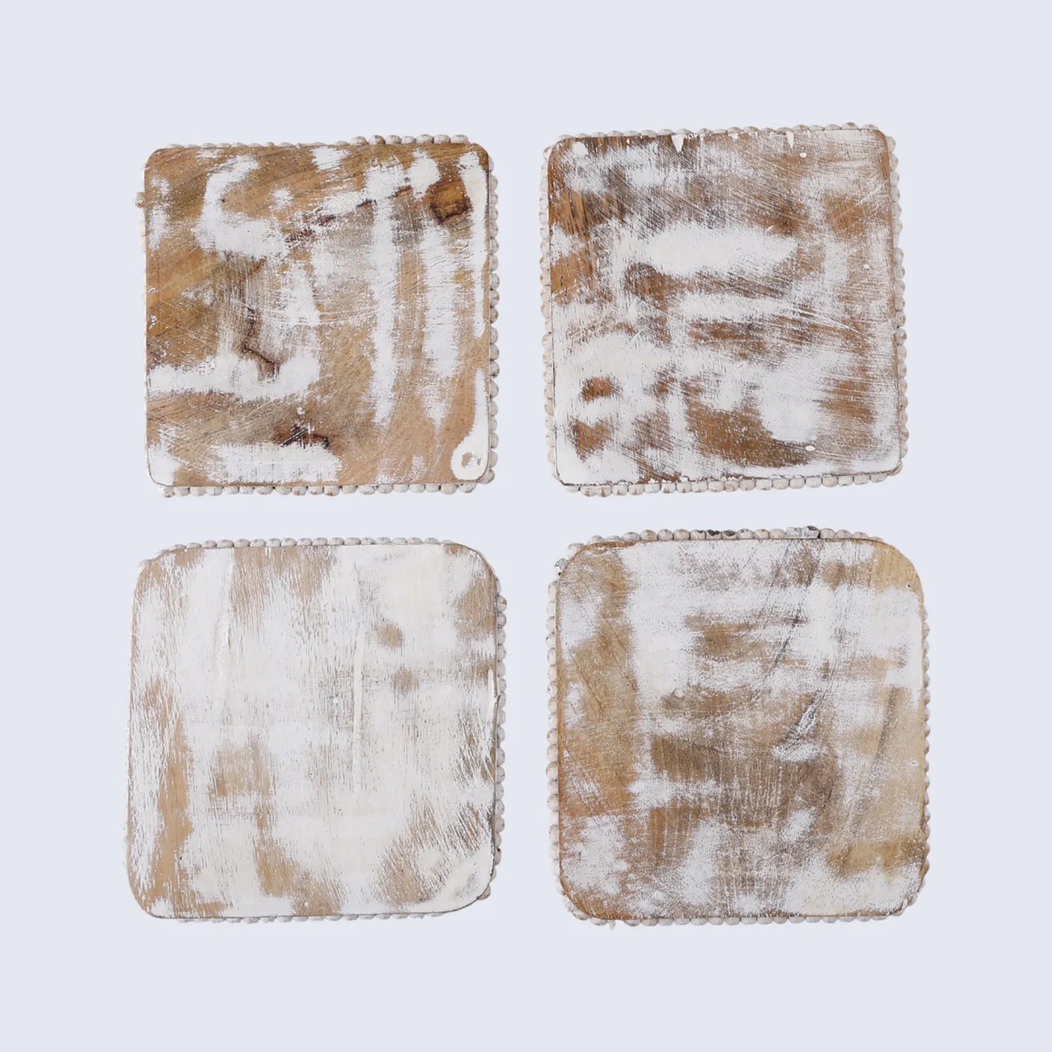 Wooden Coasters Set -4 in 4 inches