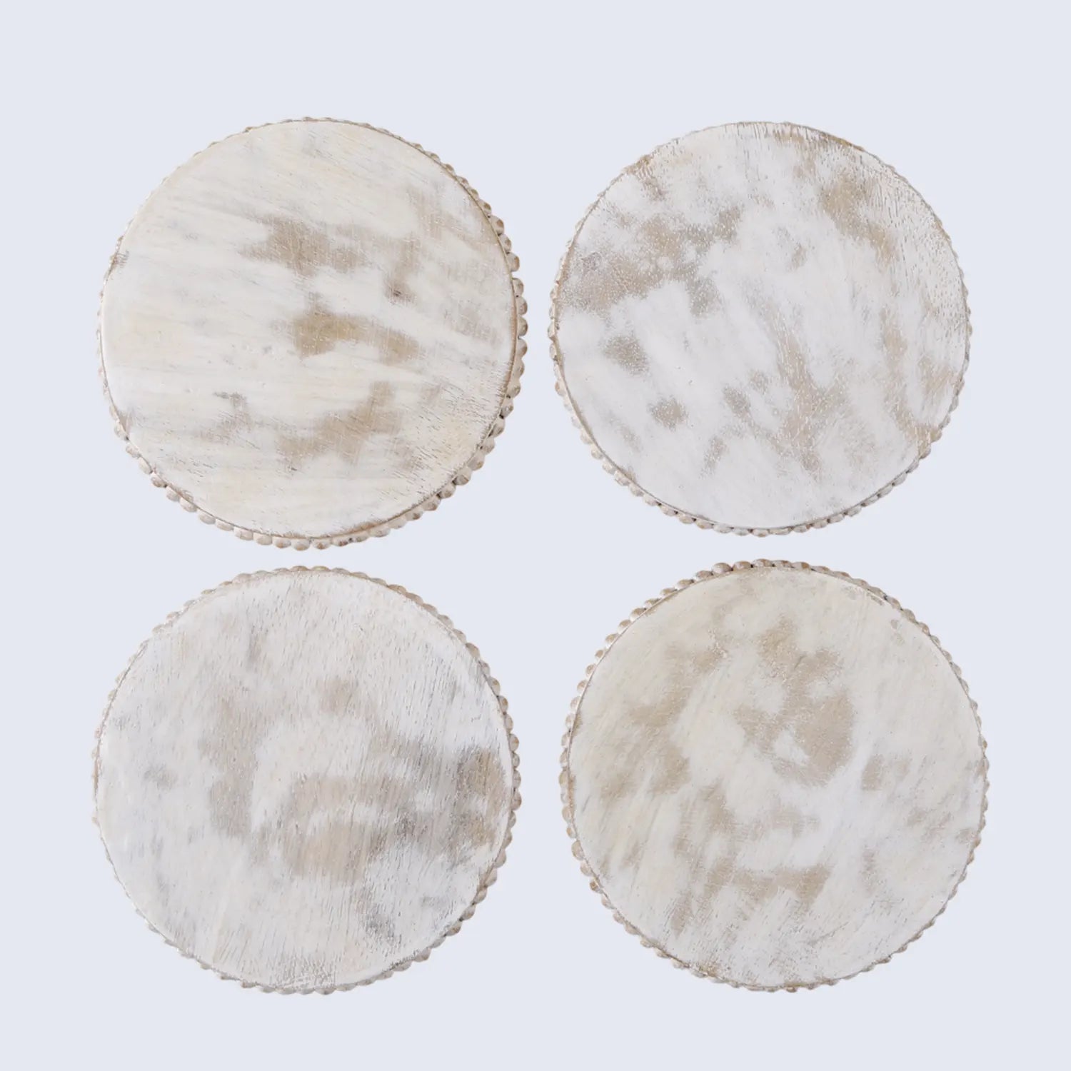 Wooden Coasters Set -4 in 4 inches