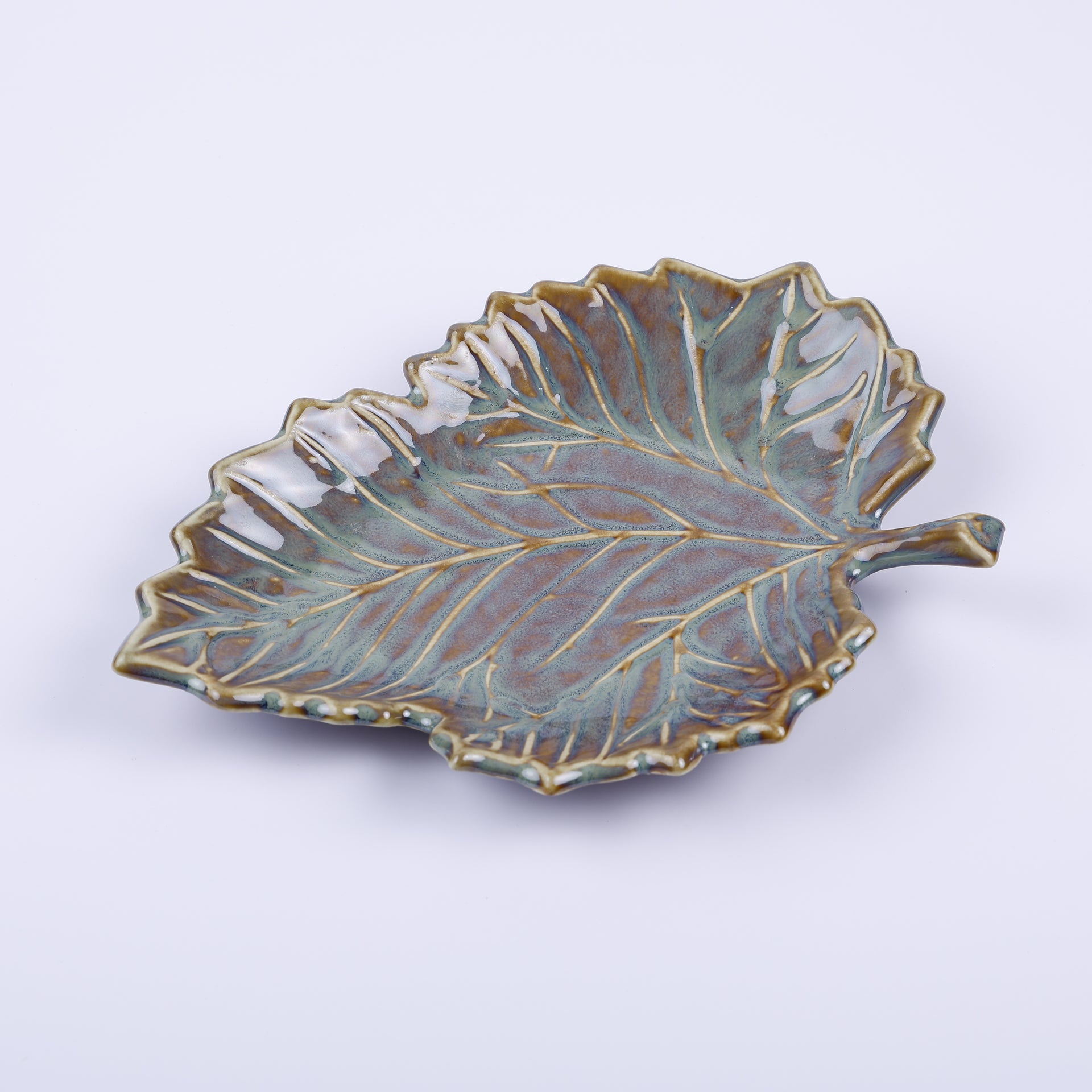 Handmade Decorative Ceramic Platter For Serving & Decor-HEIRLOOM