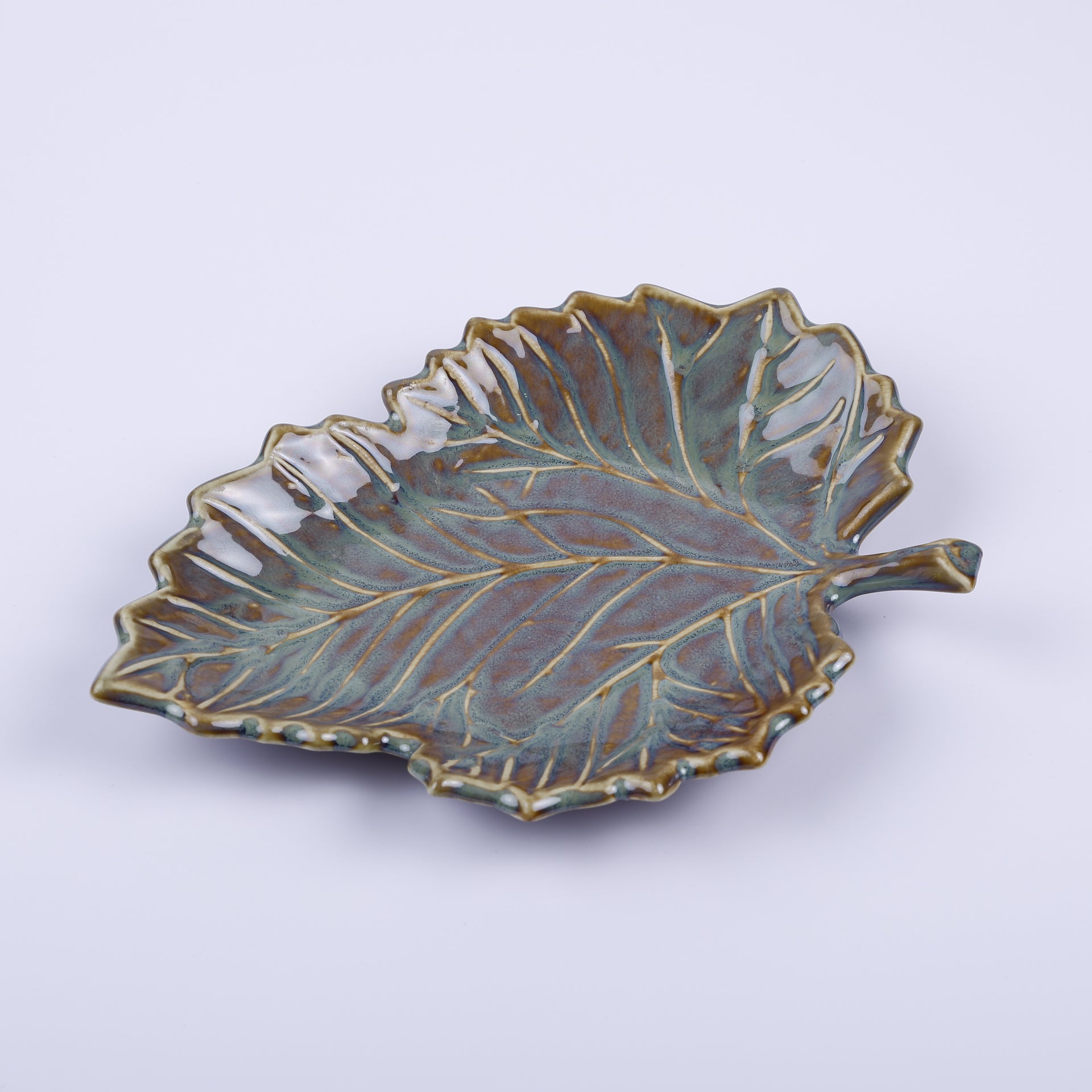 Handmade Decorative Ceramic Platter For Serving & Decor-HEIRLOOM