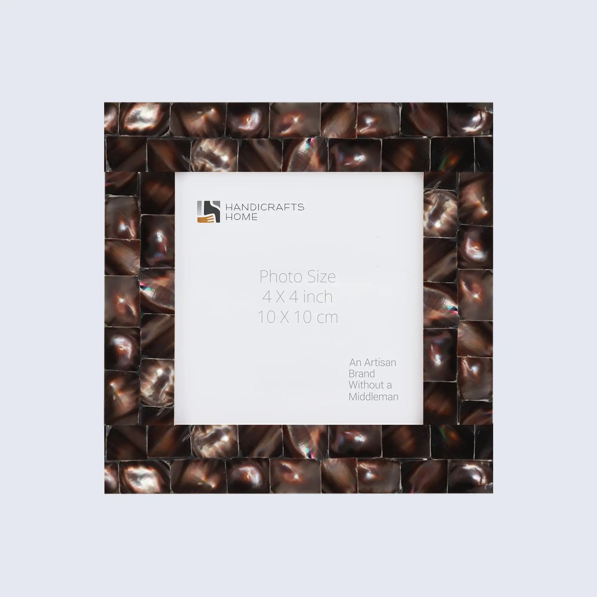 Picture Frames Mother of Pearl Collection in 27 Sizes, Grey