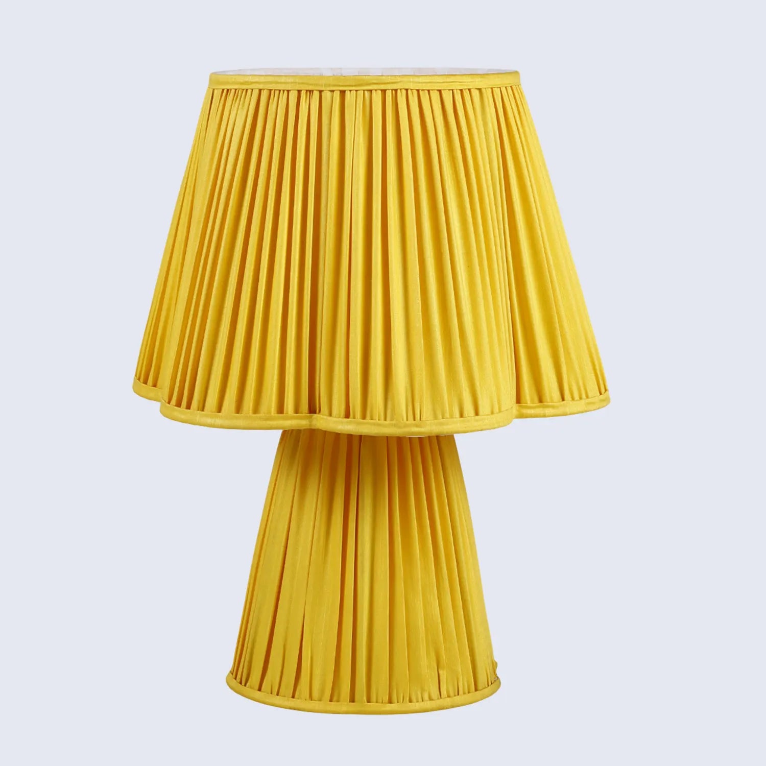 Table Lamp 16x21” – Sunflower Yellow Modern Bedside Lamp