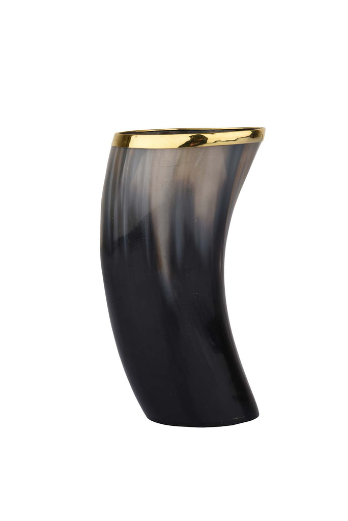 Drinking horn cup by handicrafts Home
