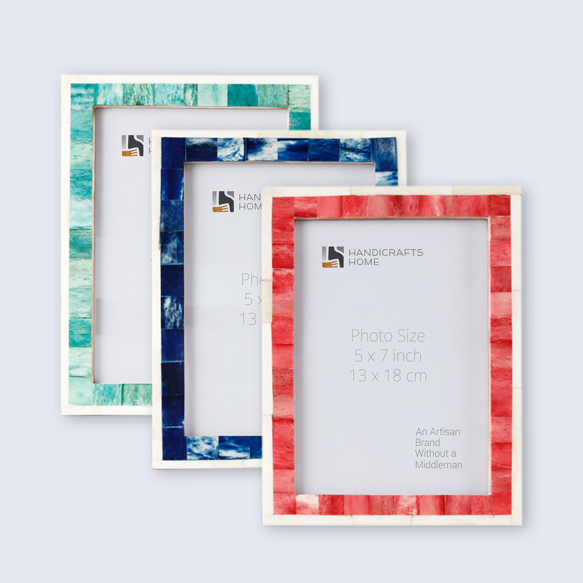 5x7 Picture Frames Combo Pack of 3- Silent Night Collection