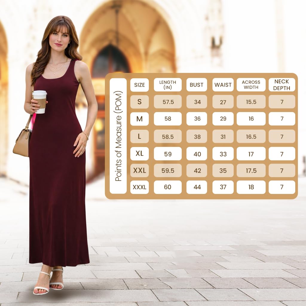 Casual Dress Sleeveless Ankle Length - Available in 6 Colors