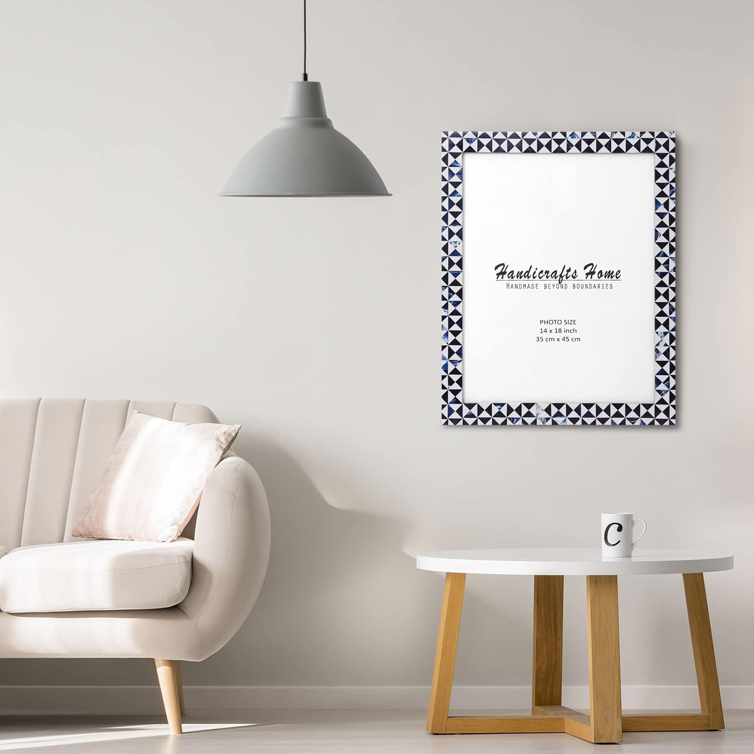 Picture Frames Marquet Prism Pattern Resin Inlay Collection Pack Of 2