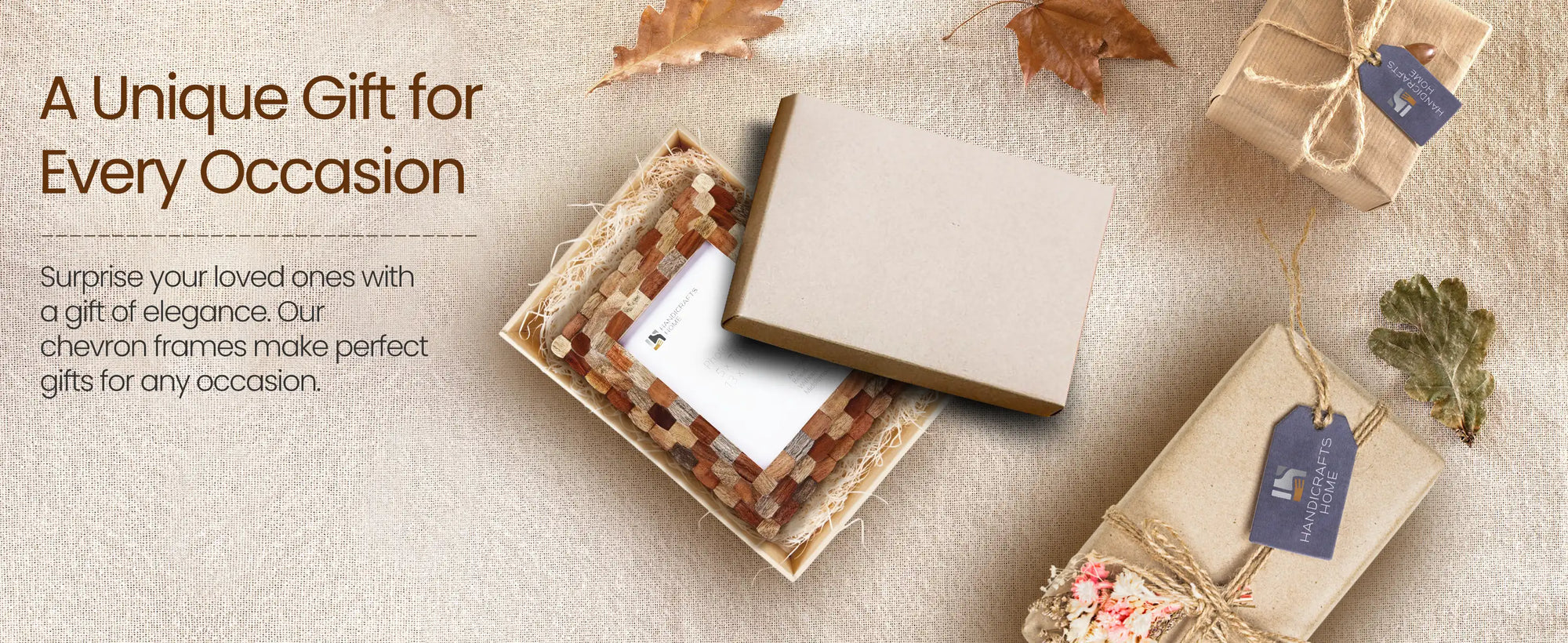 Picture Frames Artisan Hive Scalloped Pattern Wooden Collection in 3 Sizes