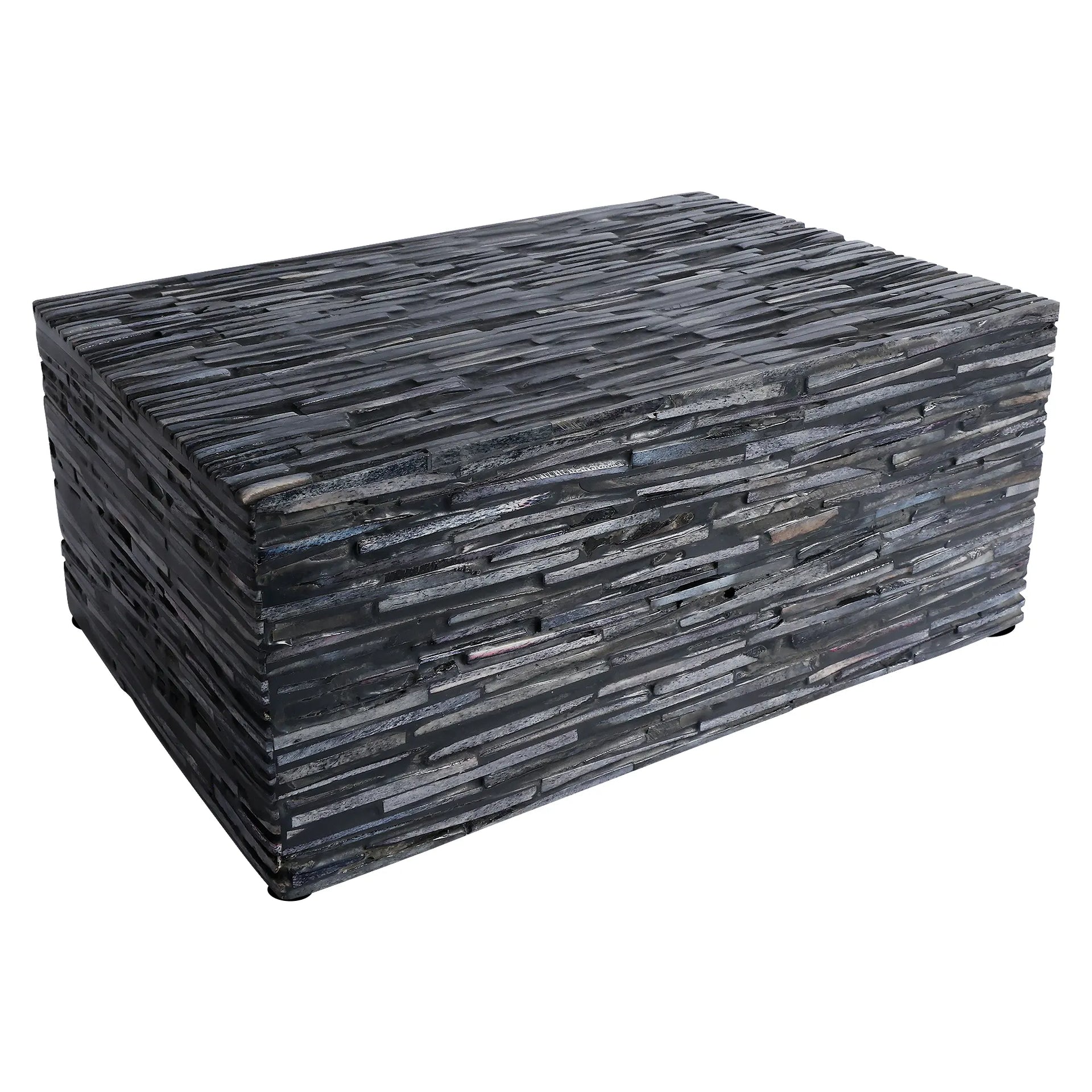Koyala Kachcha Bone Inlay Box | Black & Grey | 2 Sizes