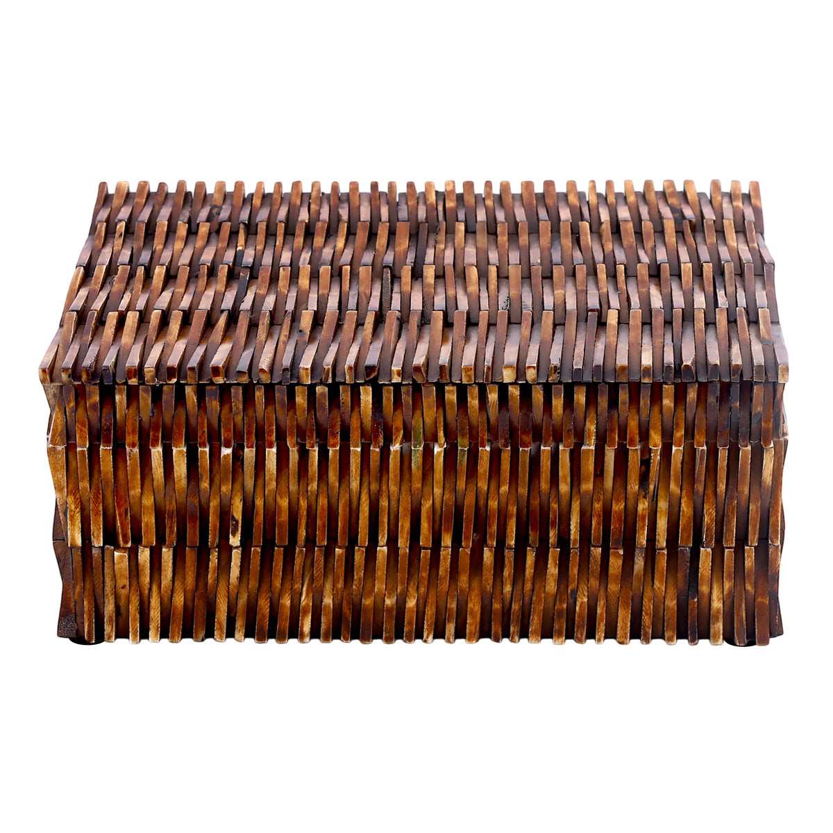 Mekong Lotus Bone Inlay Decorative Boxes | 12x8x5 9x6x3.5
