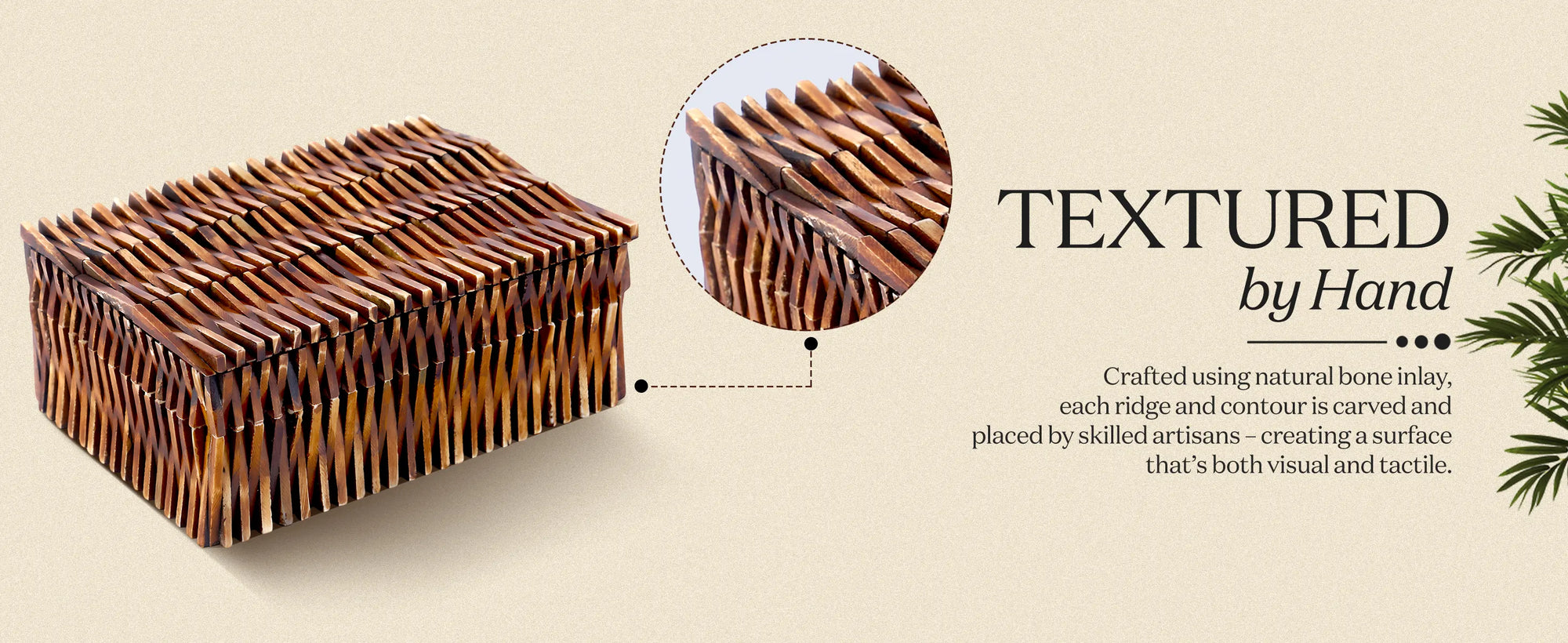 Decorative box mekong lotus available in 2 sizes