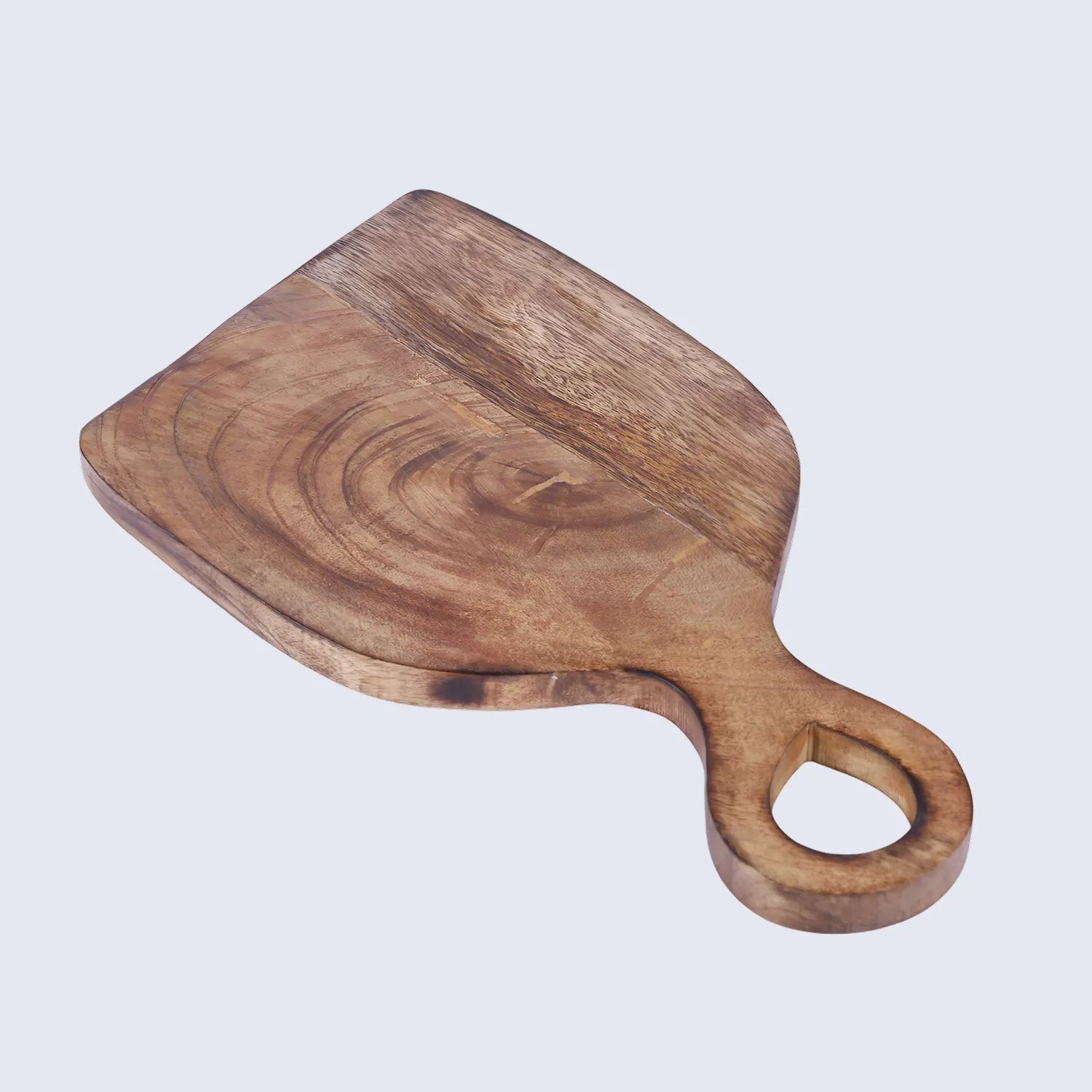 Chopping Board Bottle Neck with Hanging Hole –Wood, in 15.75x8"