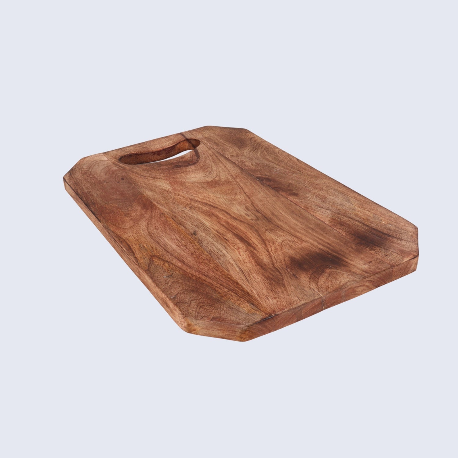Chopping Board Octagon Corner – Wood, in 15x9.75"