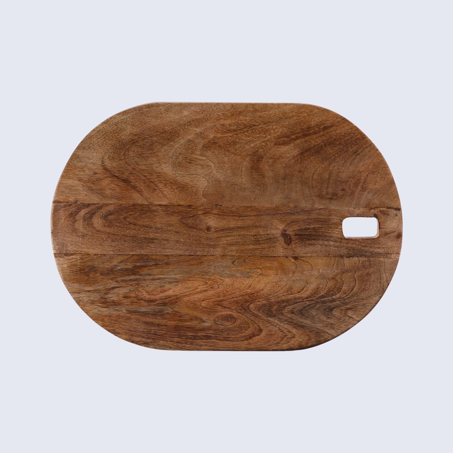 Chopping Board Oval Rectangle –Wood, in 14x9.75"