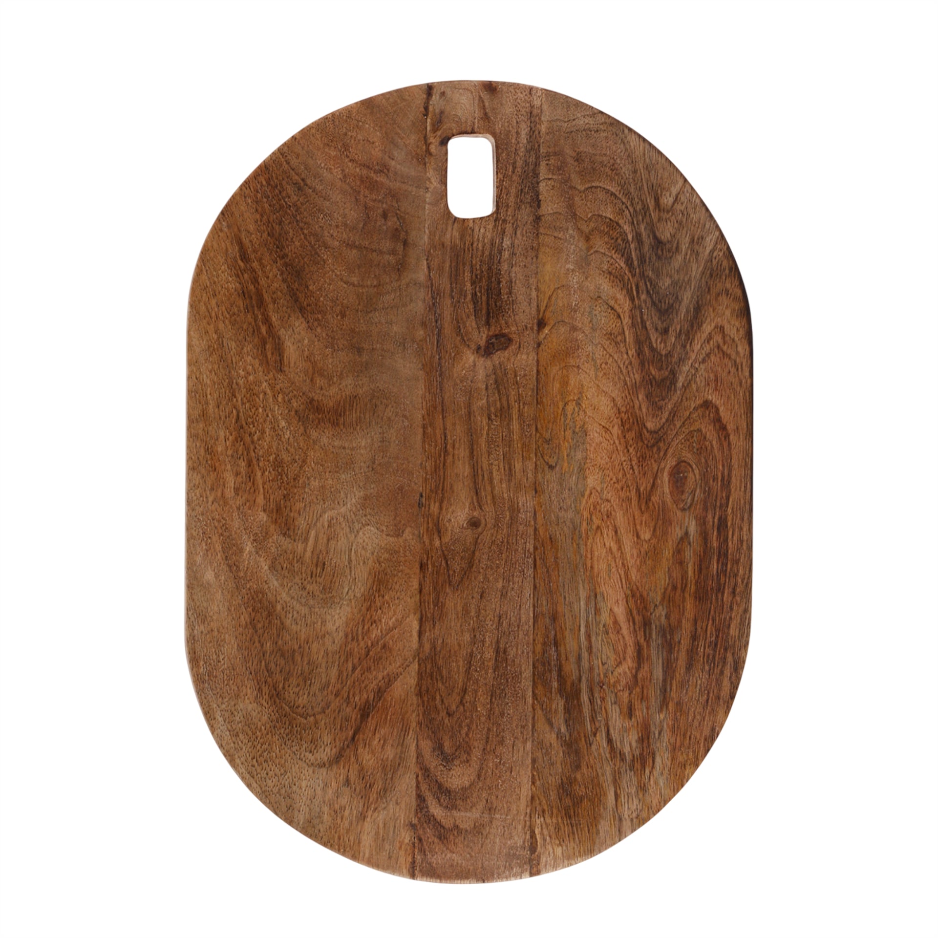 Chopping Board Oval Rectangle –Wood, in 14x9.75"