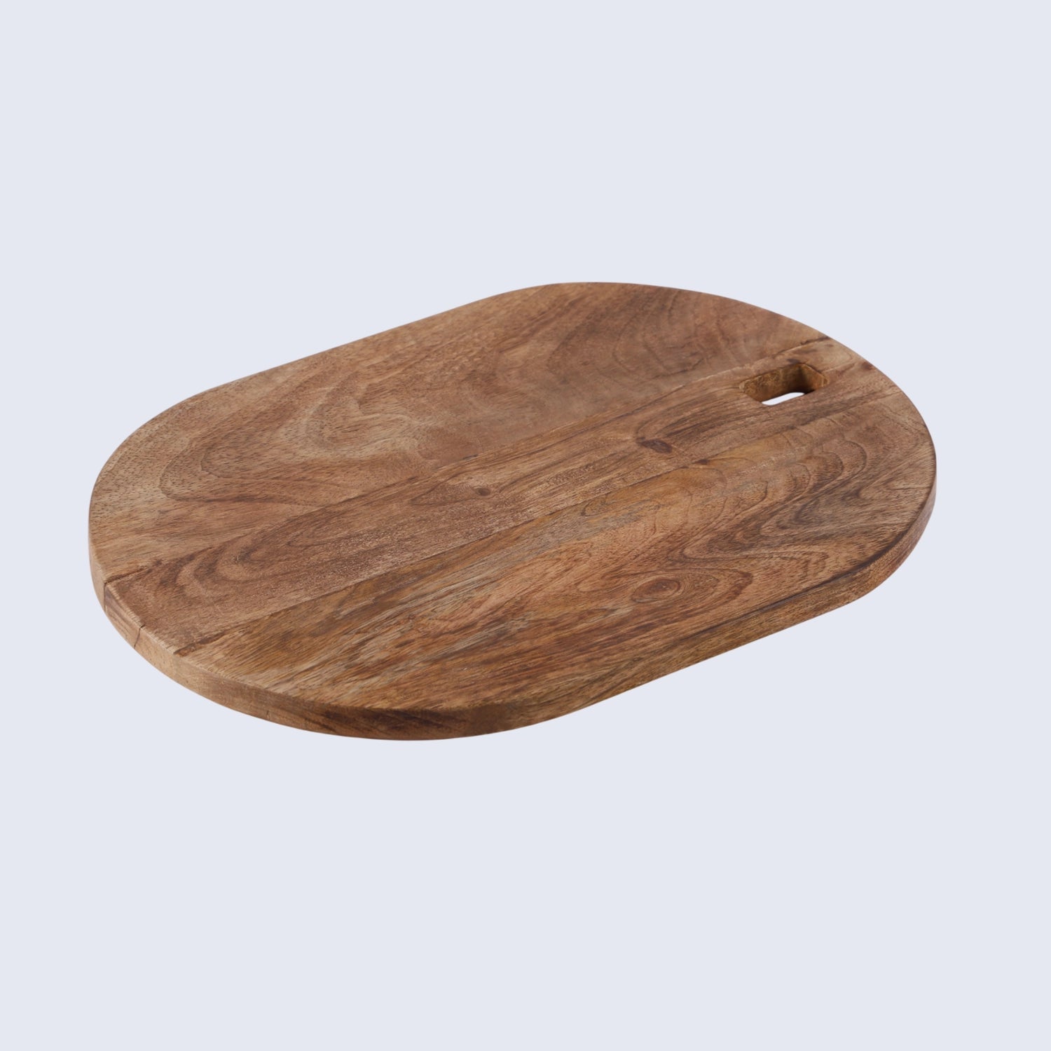 Chopping Board Oval Rectangle –Wood, in 14x9.75"