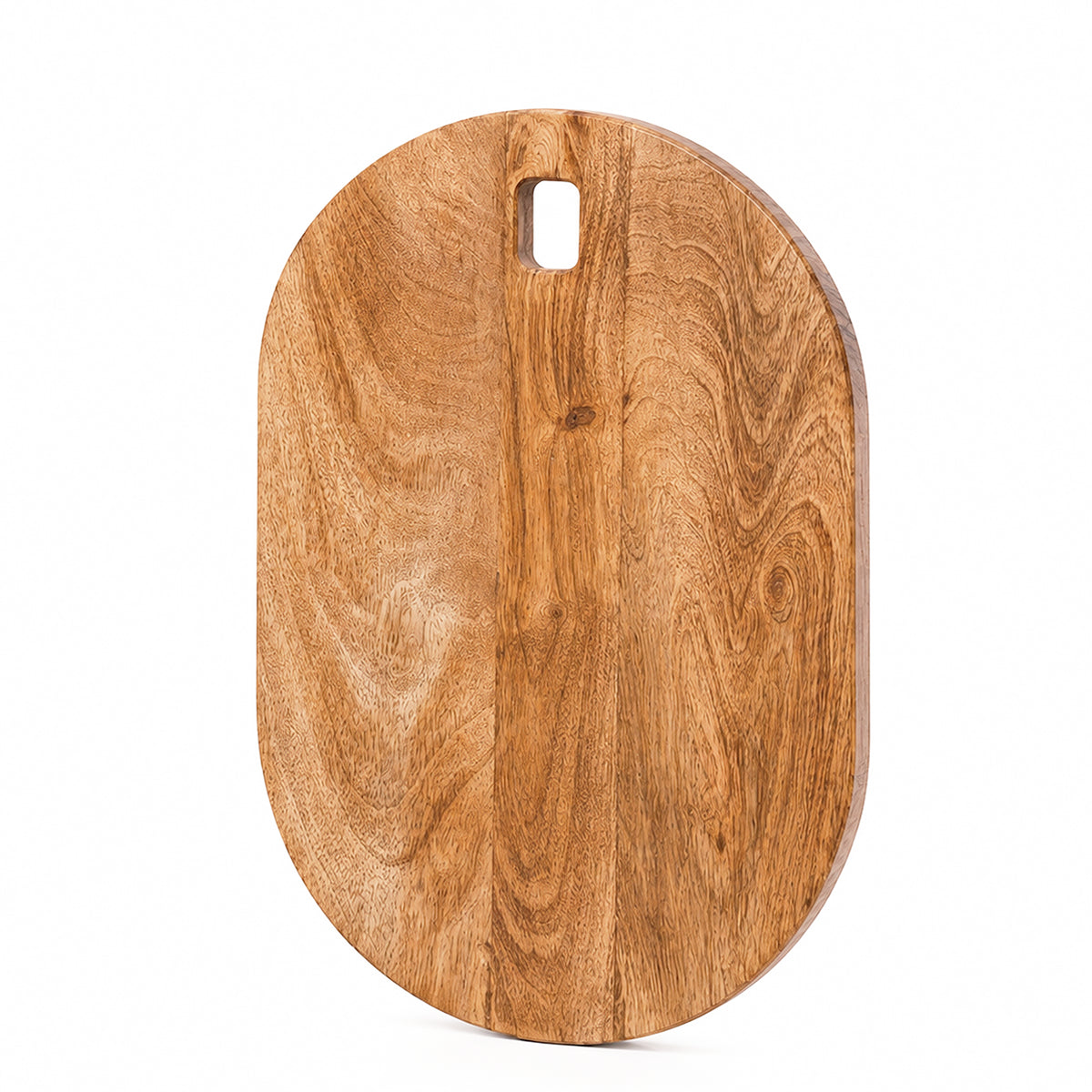 Chopping Board Oval Rectangle –Wood, in 14x9.75"
