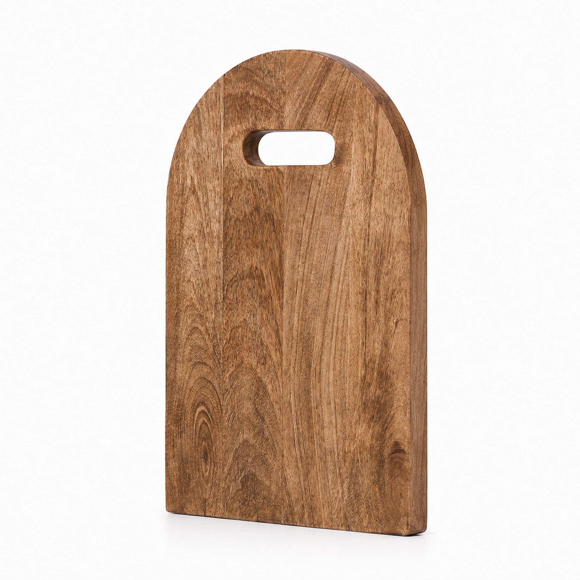 Chopping Board  Semi-Circle Top - Wood, in 15.25x9.25"