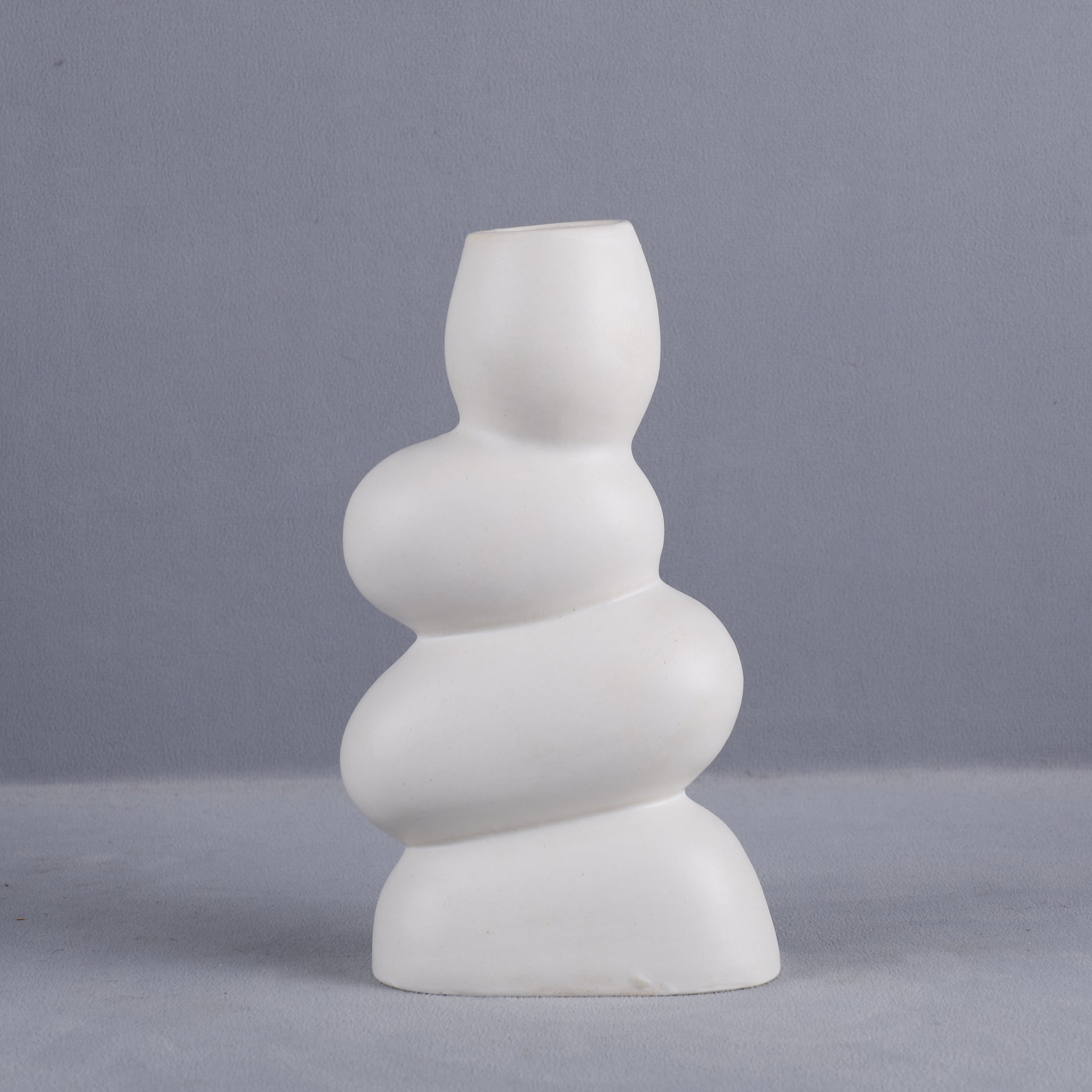 Twist Curve Vase – Contemporary Artistic Accent for Home, Coffee Table or Display Shelf