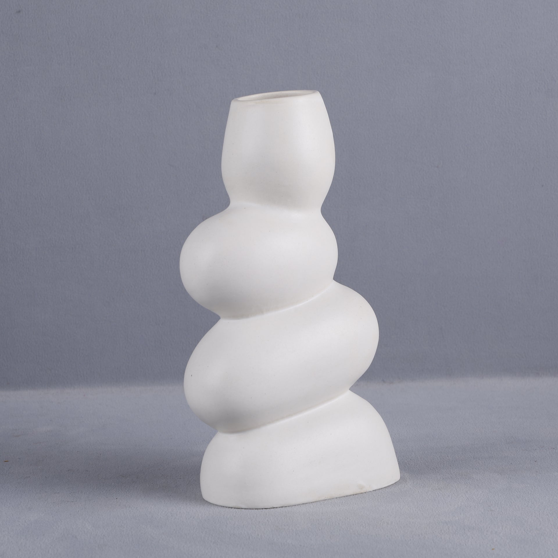 Twist Curve Vase – Contemporary Artistic Accent for Home, Coffee Table or Display Shelf
