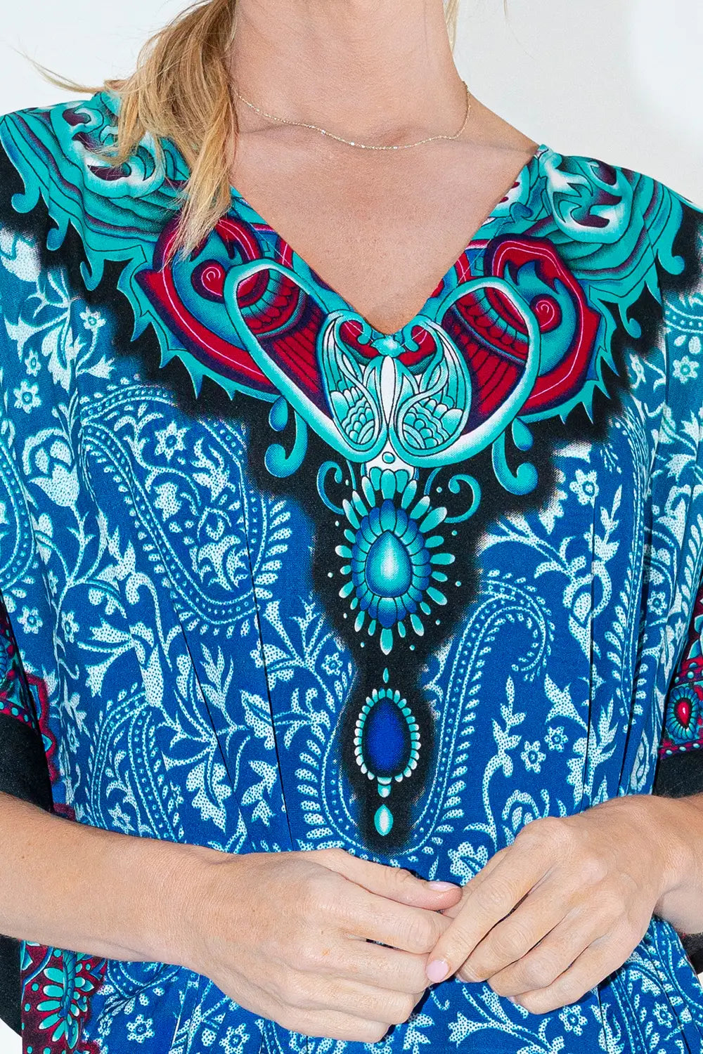 Women Long Kaftan Summer Holiday Caftan Dress in 4 Colors - S to 3XL