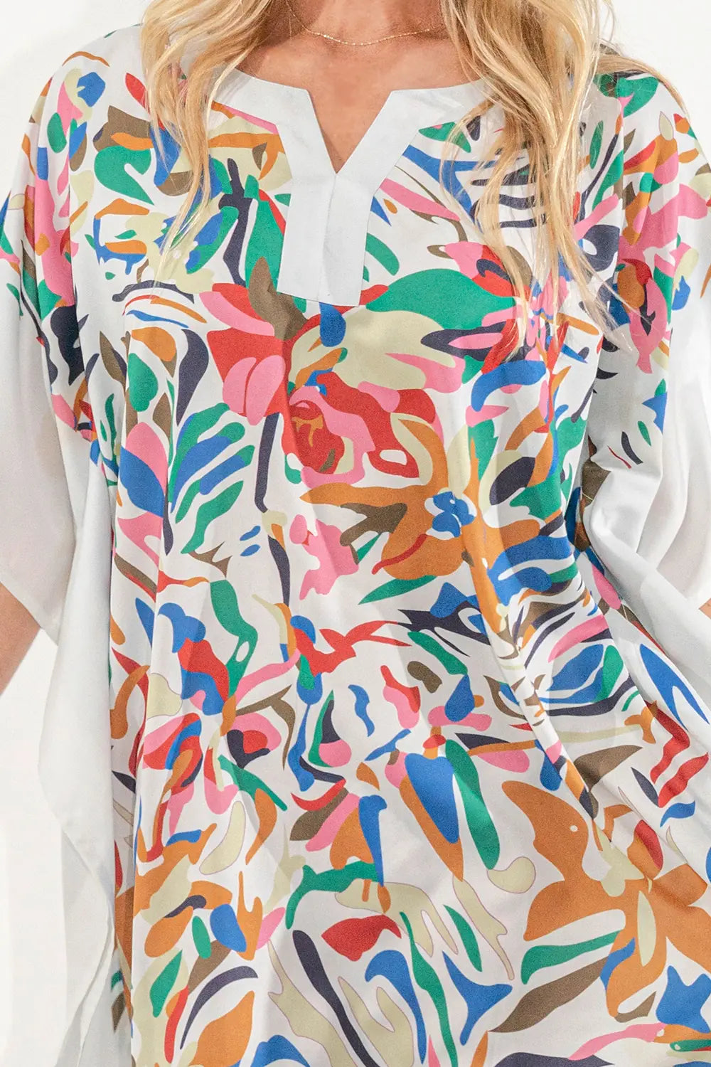 Women Long Kaftans Summer Holiday Caftan Dress Black Camo S-3XL