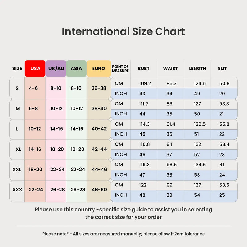 Size Chart for Women Midi Kaftans Summer Holiday Caftan Dress Tie Dye S-3XL