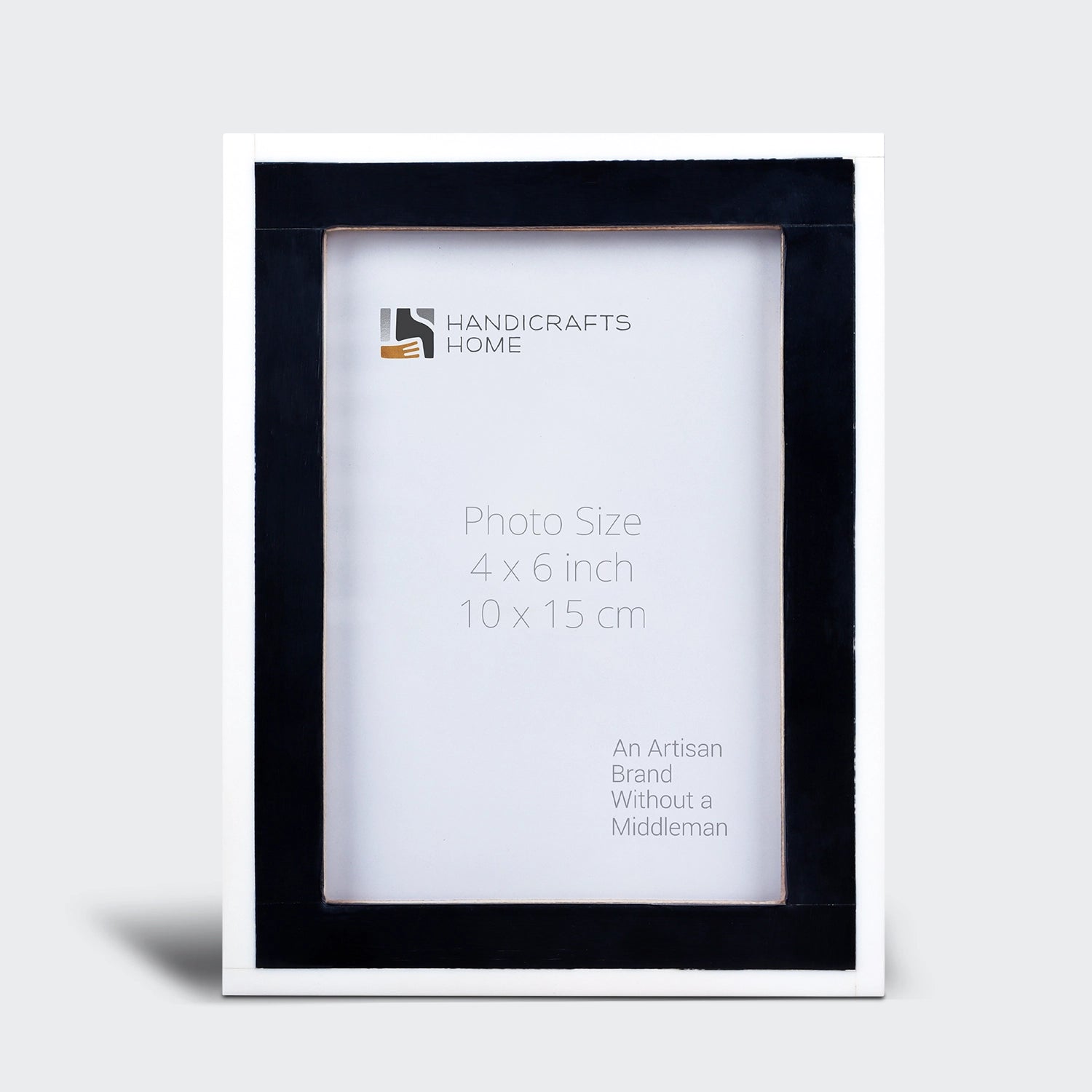 Classic Bone Inlay Picture Frame.  Black & White, 4x6, 5x7 and 8x10