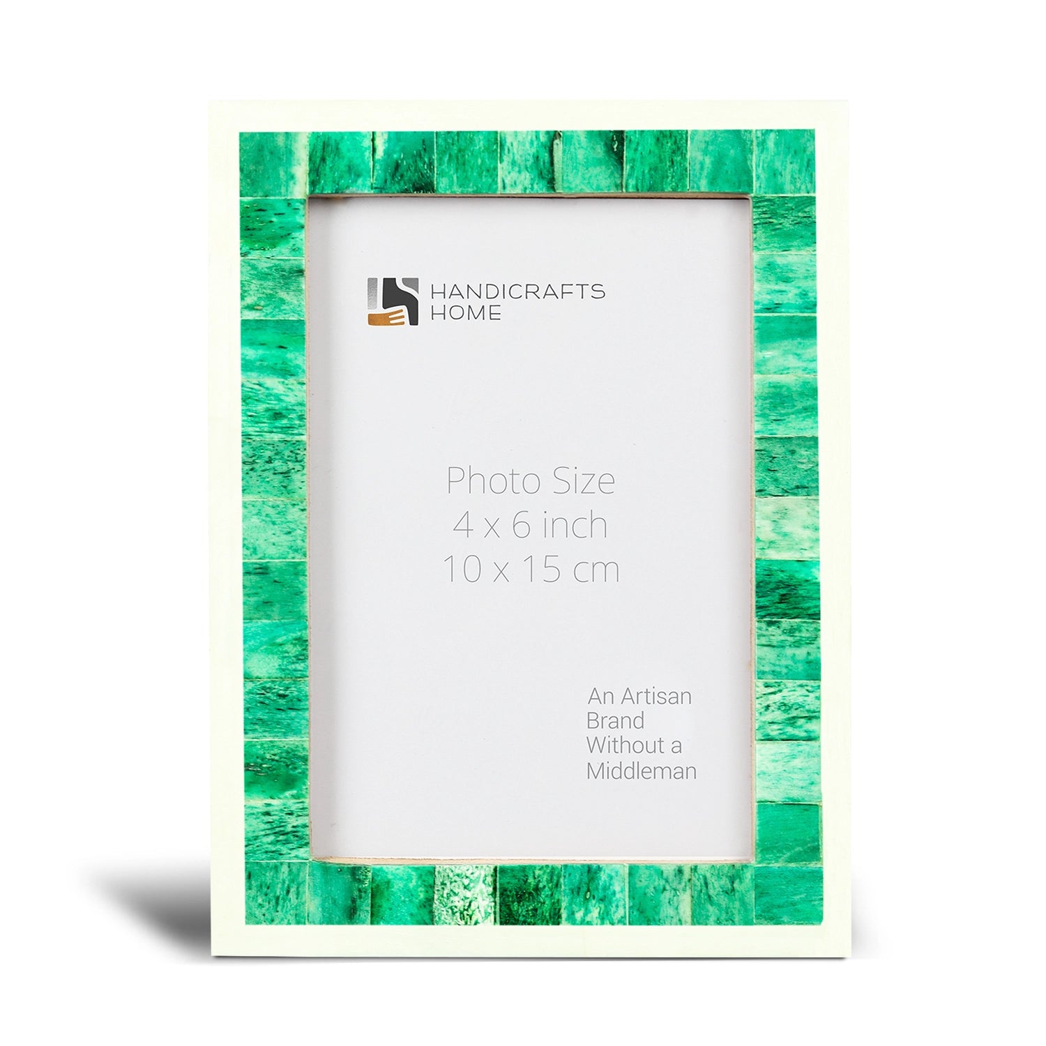 Mosaic Bone Inlay Picture Frame 6 Colors, 3 Sizes Wall & Table Décor