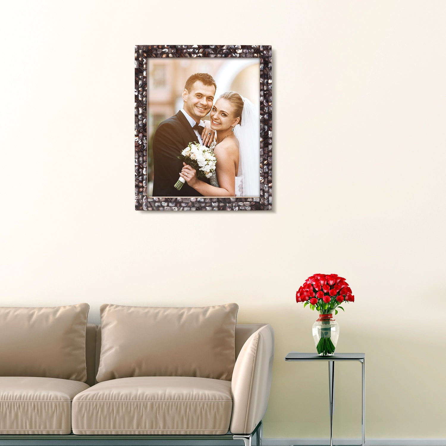 Poster Frames Mother of Pearl Collection in 20 Sizes, Grey