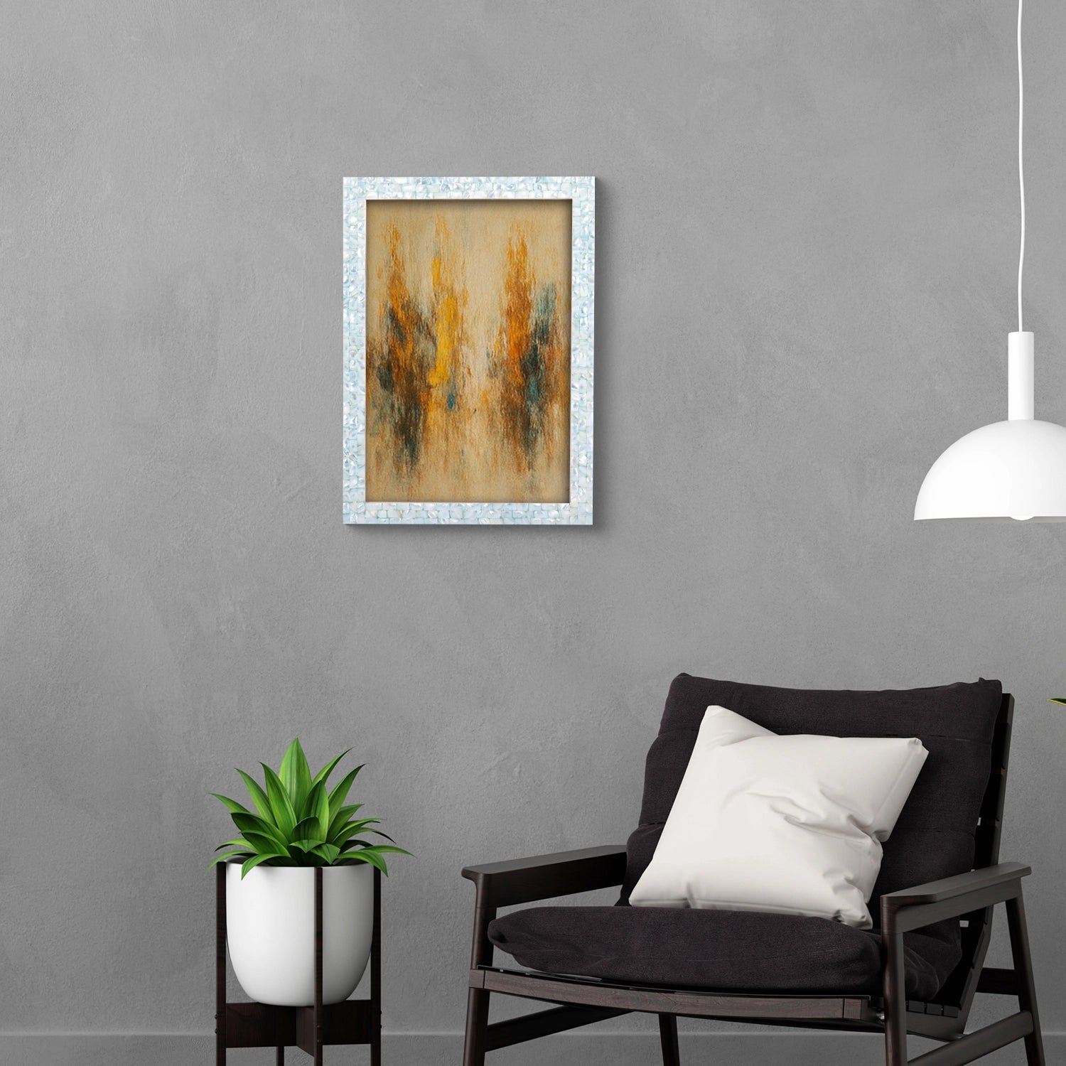 Poster Frames Mother of Pearl Collection in 3 Sizes, Green