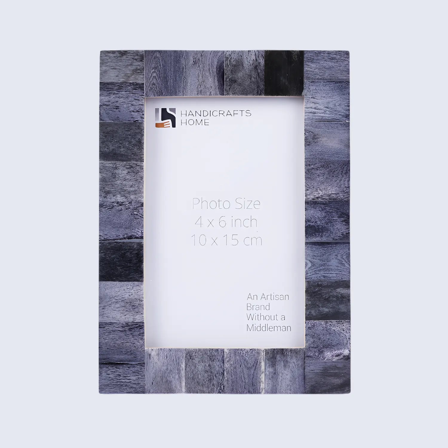 Picture Frames Classic Collection Bone Inlay in 4x6 | Border Width 1" | 4 Colors