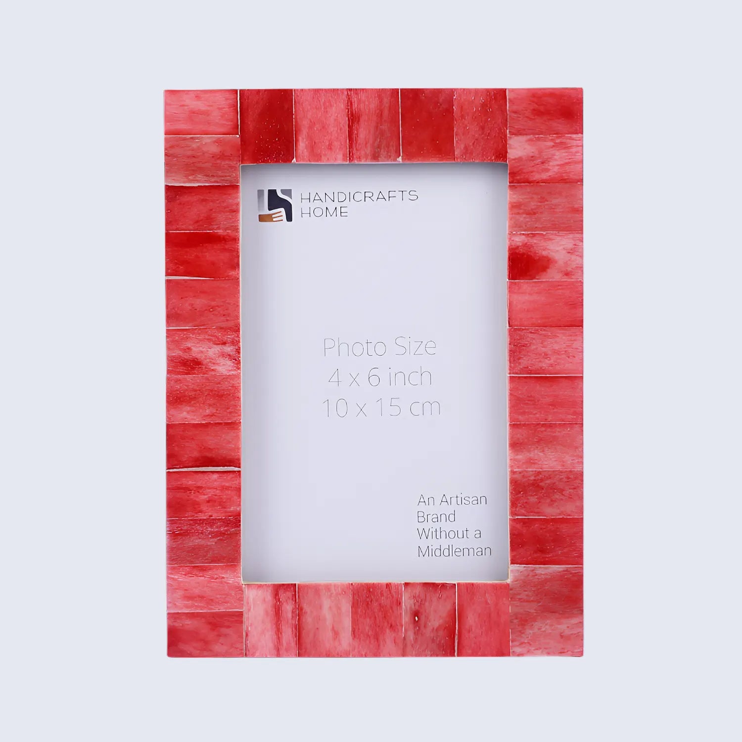 Picture Frames Classic Collection Bone Inlay in 4x6 | Border Width 1" | 4 Colors