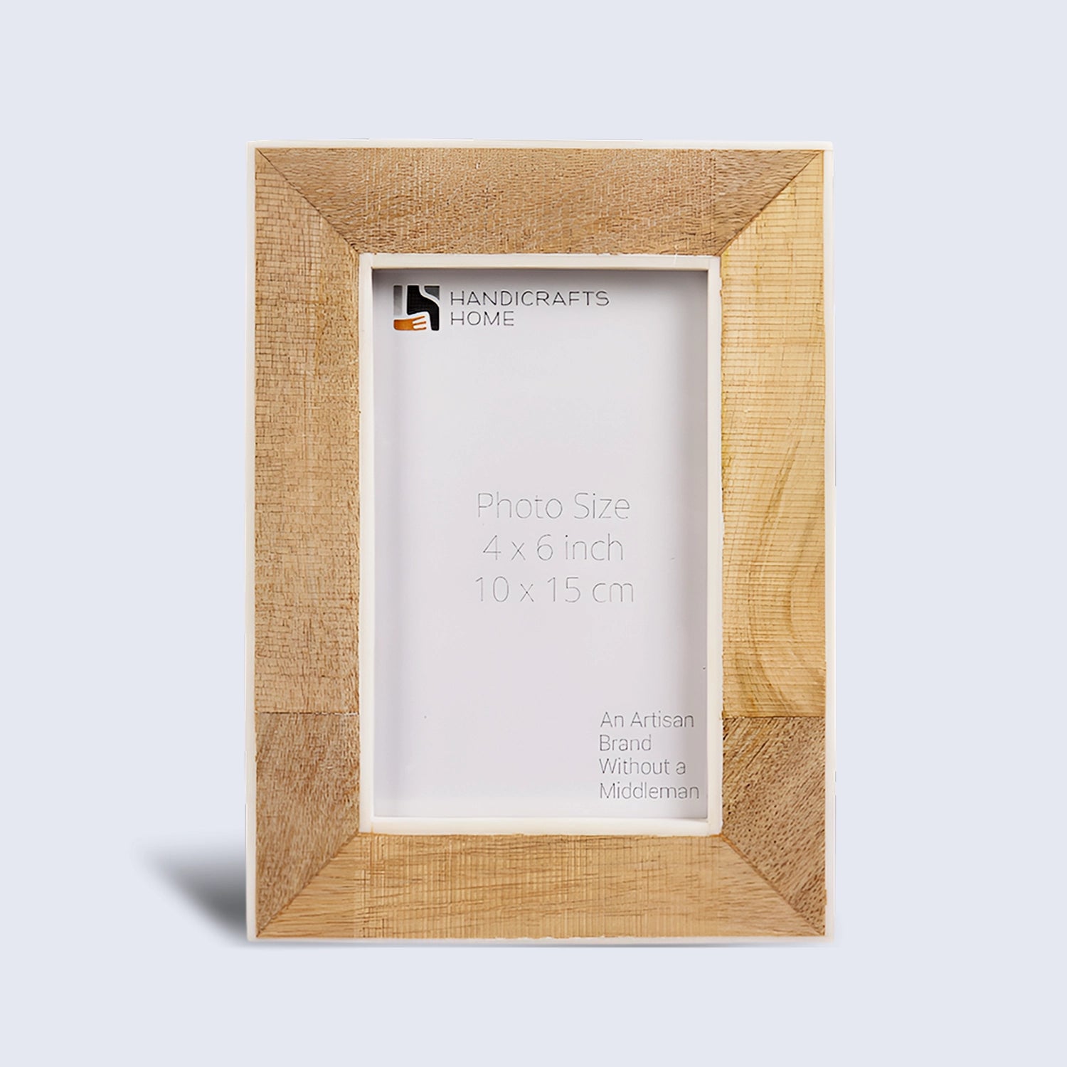 Wood & Bone inlay Natural Wooden Picture Frame