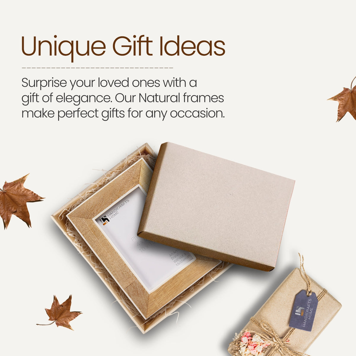 Timber Inlay Photo Frame Handicrafts Home Wood & Bone Inlay Picture Frame – Rustic Handmade ...