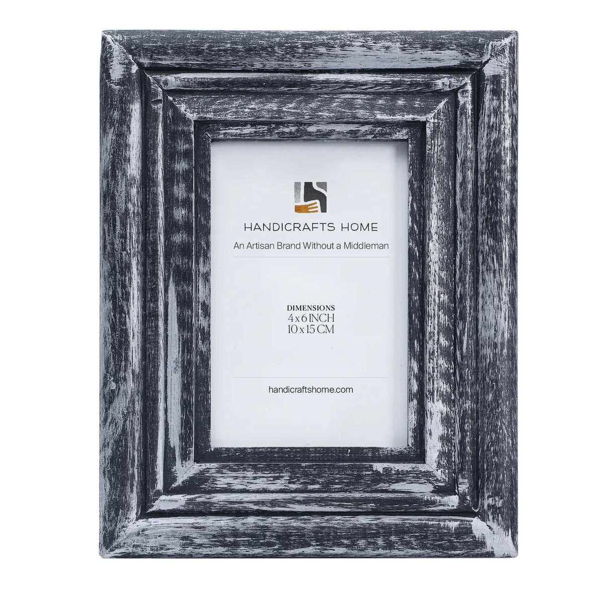 Handmade Carved Wood Picture Frames - Raven Ridge Photo Frame 4x6 5x7, for tabletop or wall display