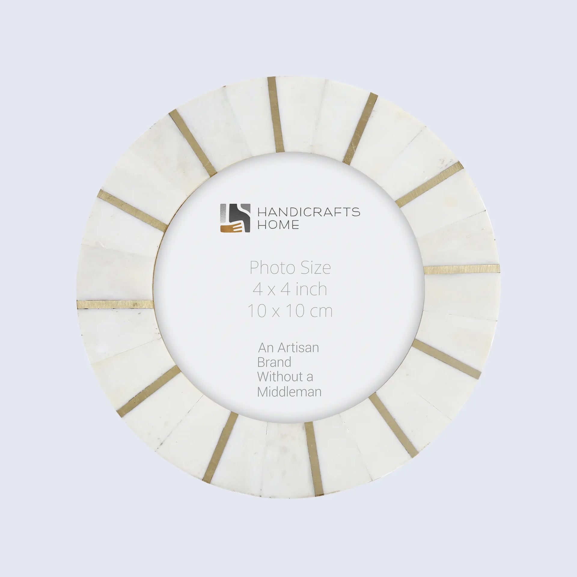 Round Baby Picture Frames Palace Soul Bone Inlay Collection