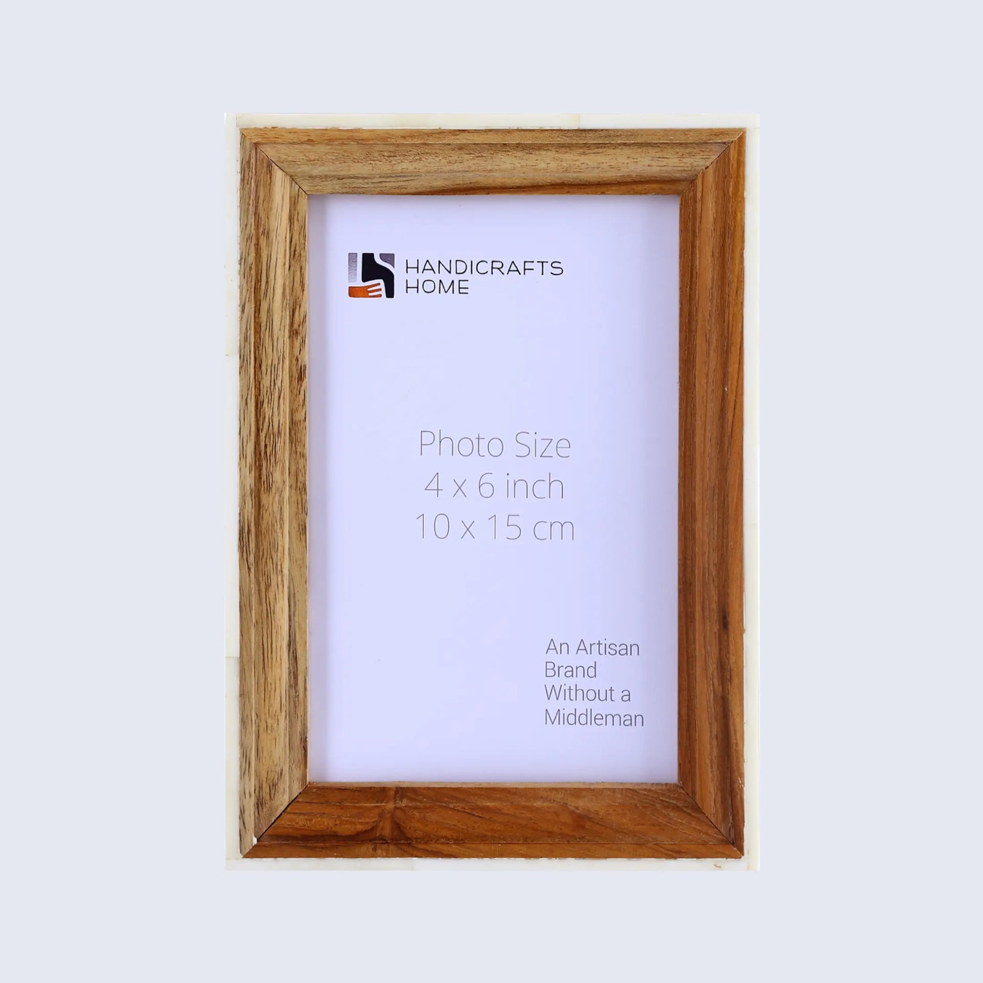 Picture Frames Fairground Exhibit Pattern Bone Inlay Collection in 2 Sizes