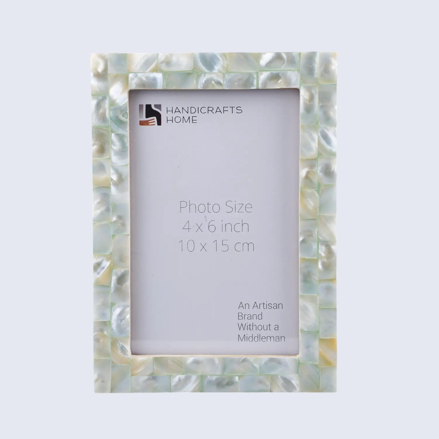 Picture Frames Mother of Pearl Collection in 27 Sizes, Green