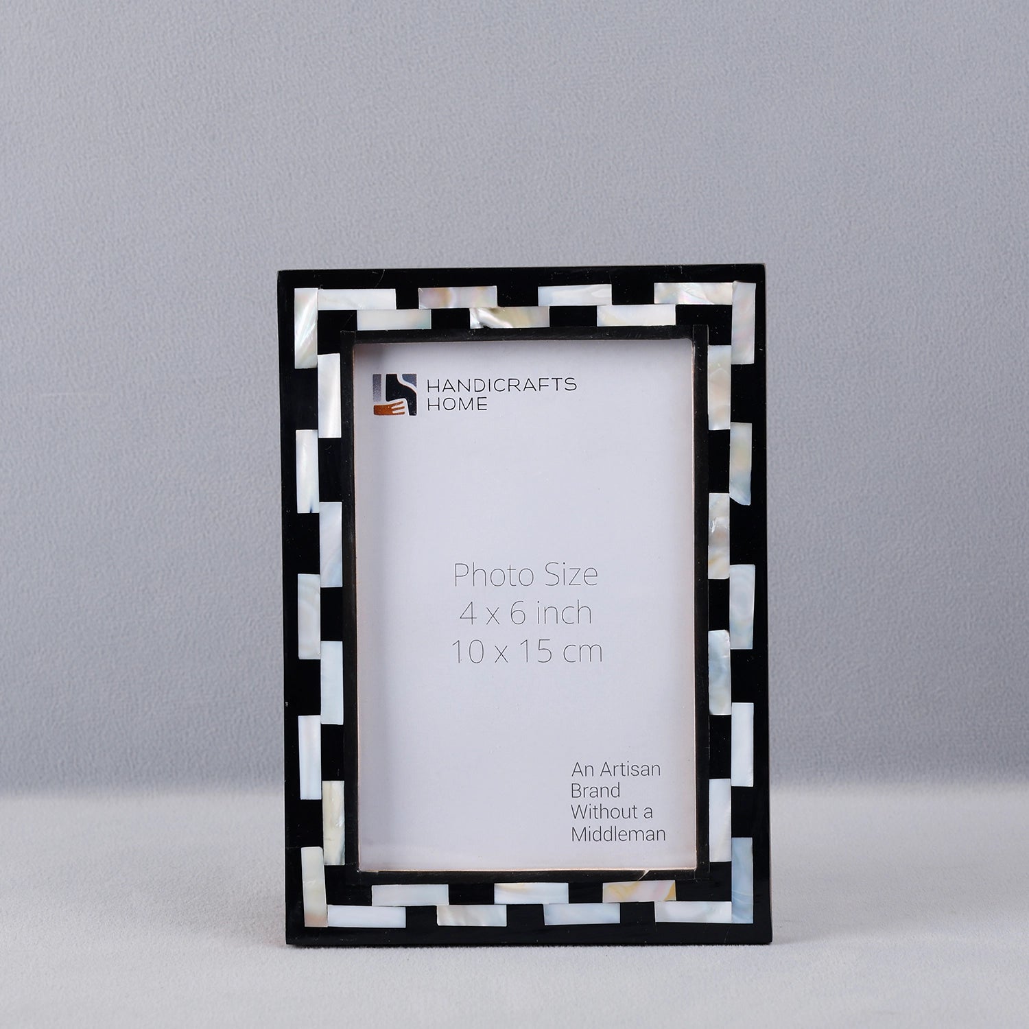 Picture Frames Pearlescent Tiptoe Collection Mother of Pearl & Resin Inlay, 3 Sizes