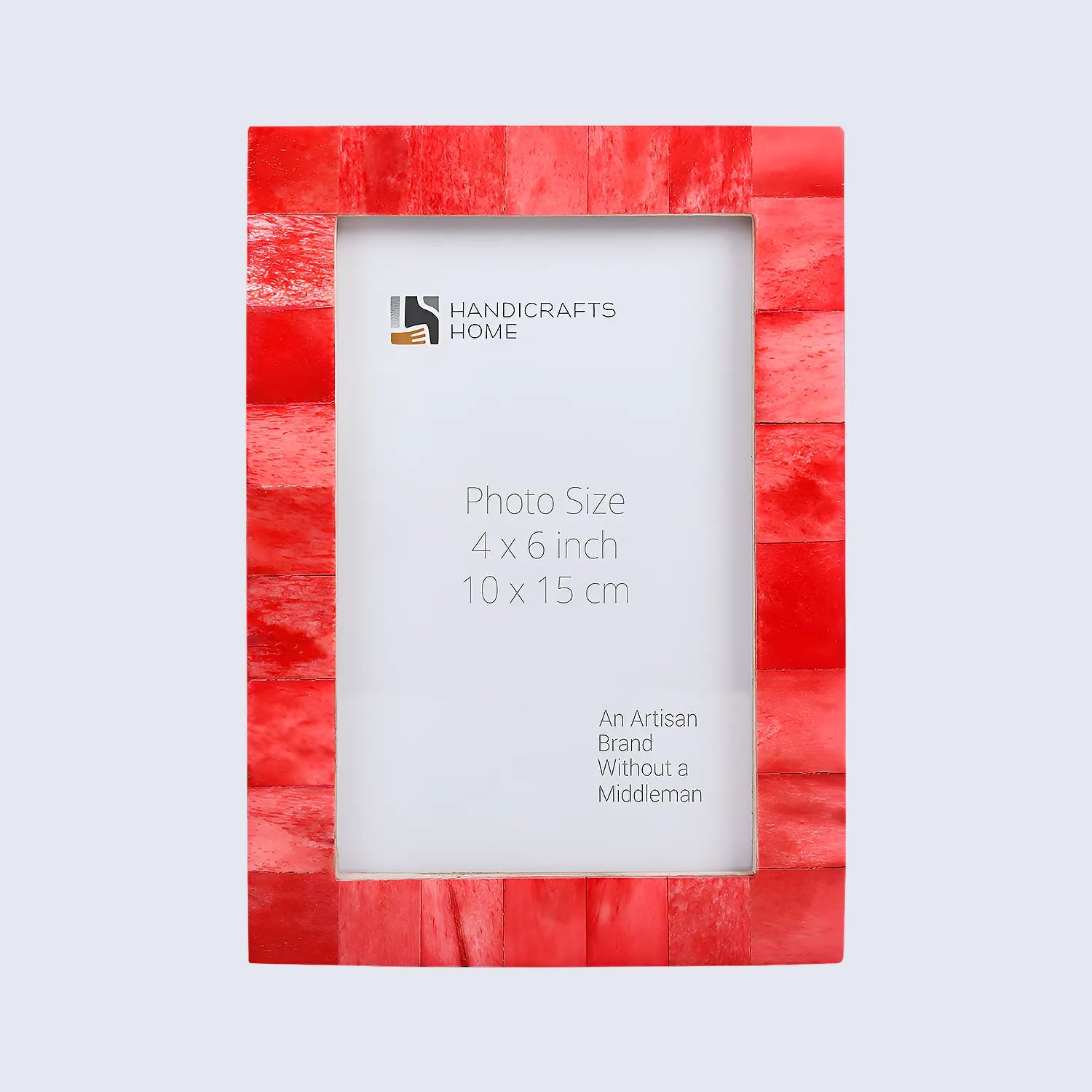 Picture Frame Classic Collection Bone Inlay Red – 3 Sizes