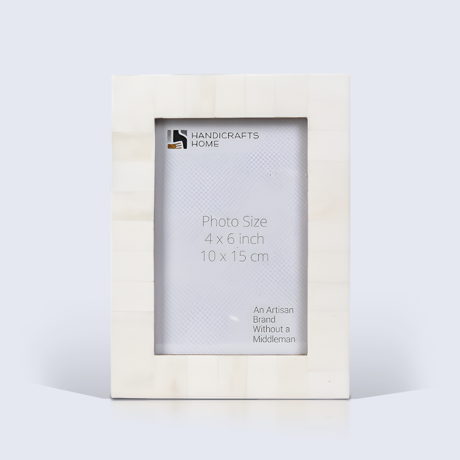 Picture Frame Classic Pattern Collection Bone Inlay White – 3 Sizes