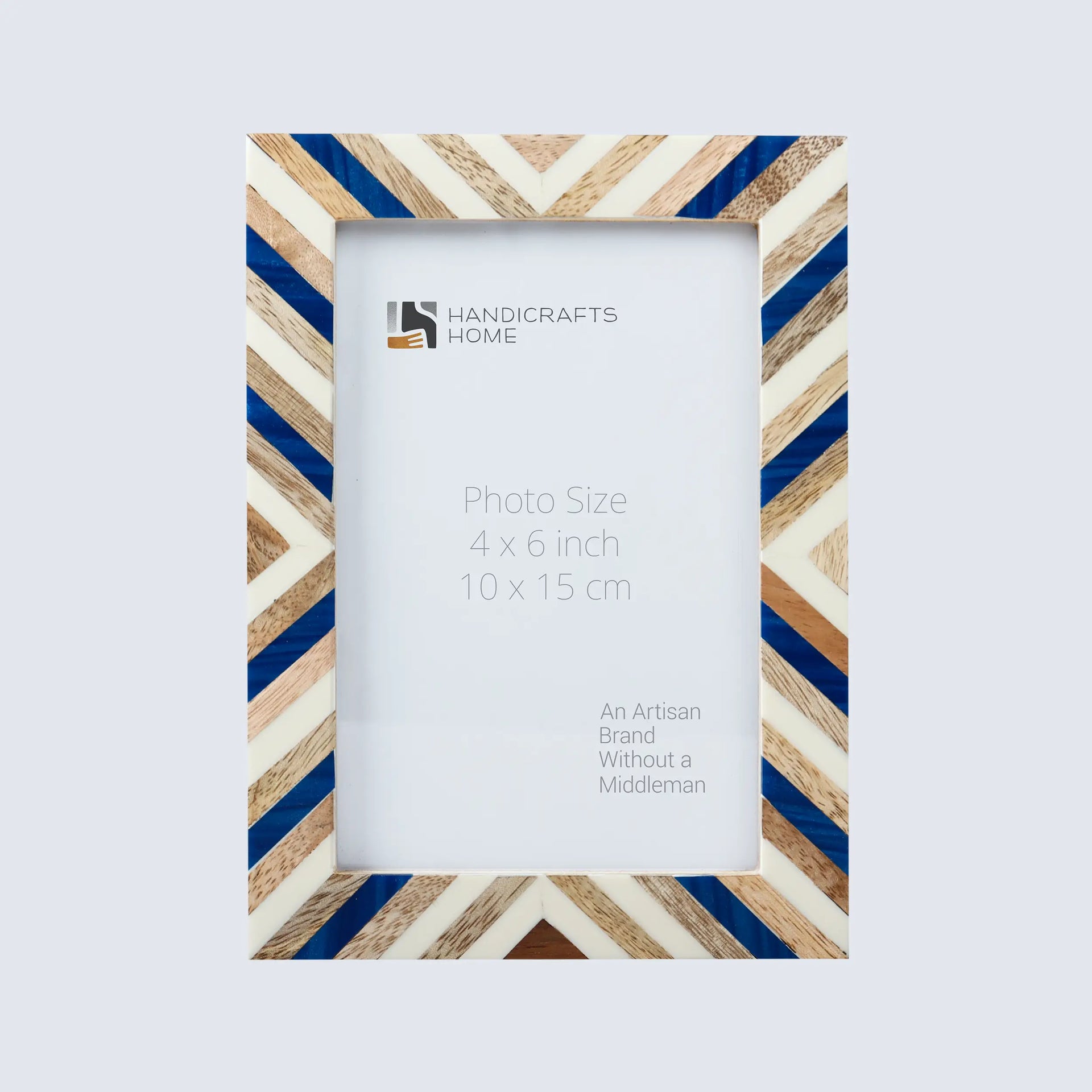 Picture Frames Hypno Dream Collection Wooden & Resin Inlay Frame in 3 Sizes