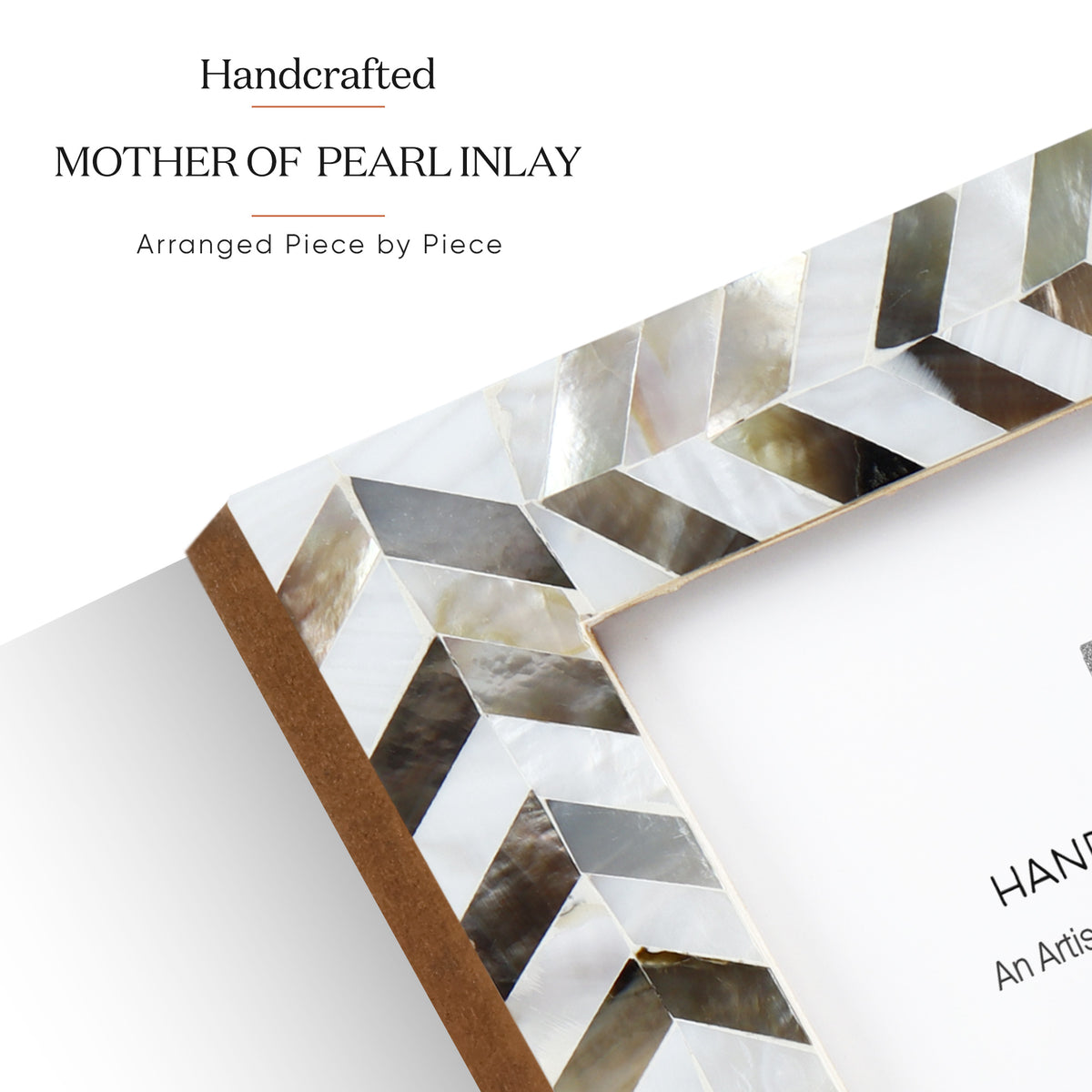 Mother of Pearl Picture Frame | Pearlescent Chase 4x6 5x7 8x10