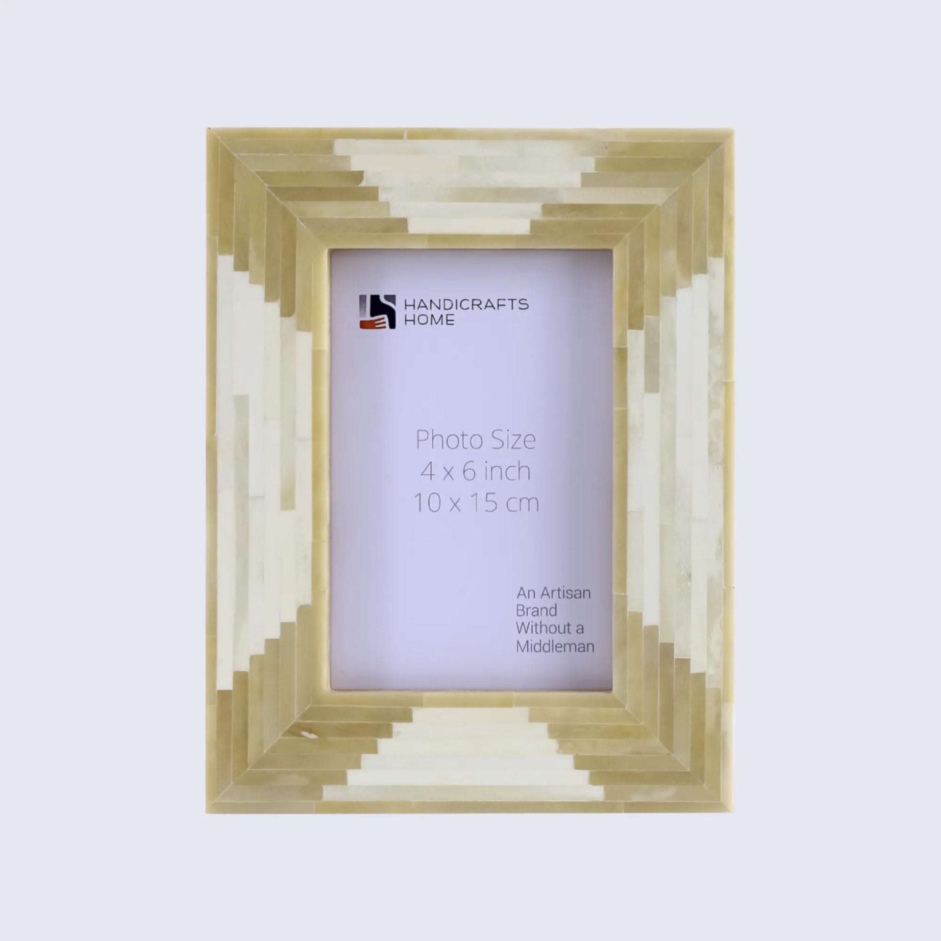 Picture Frames Apache Harvest Pattern Bone Inlay Collection in 3 Sizes
