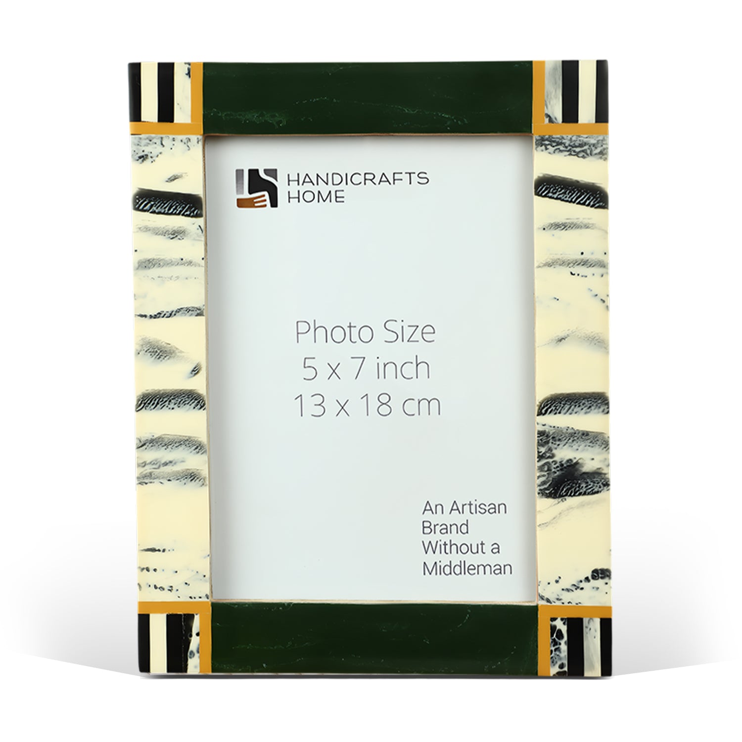 Abstract Ink Picture Frames | Resin Inlay | 4x6 5x7