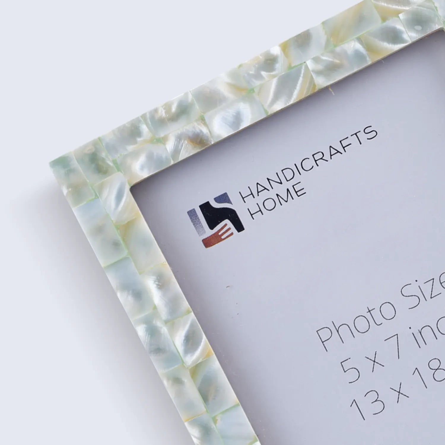 Picture Frames Mother of Pearl Collection 6x6, Green