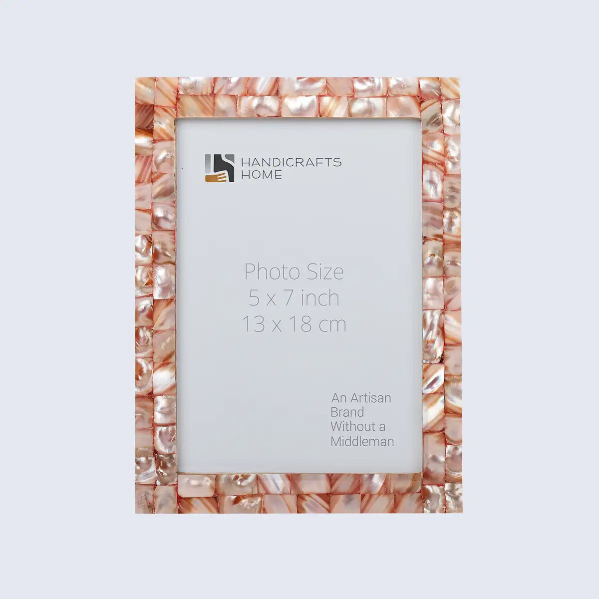 Picture Frames Mother of Pearl Pack of 2 Collection 8x10, Pink