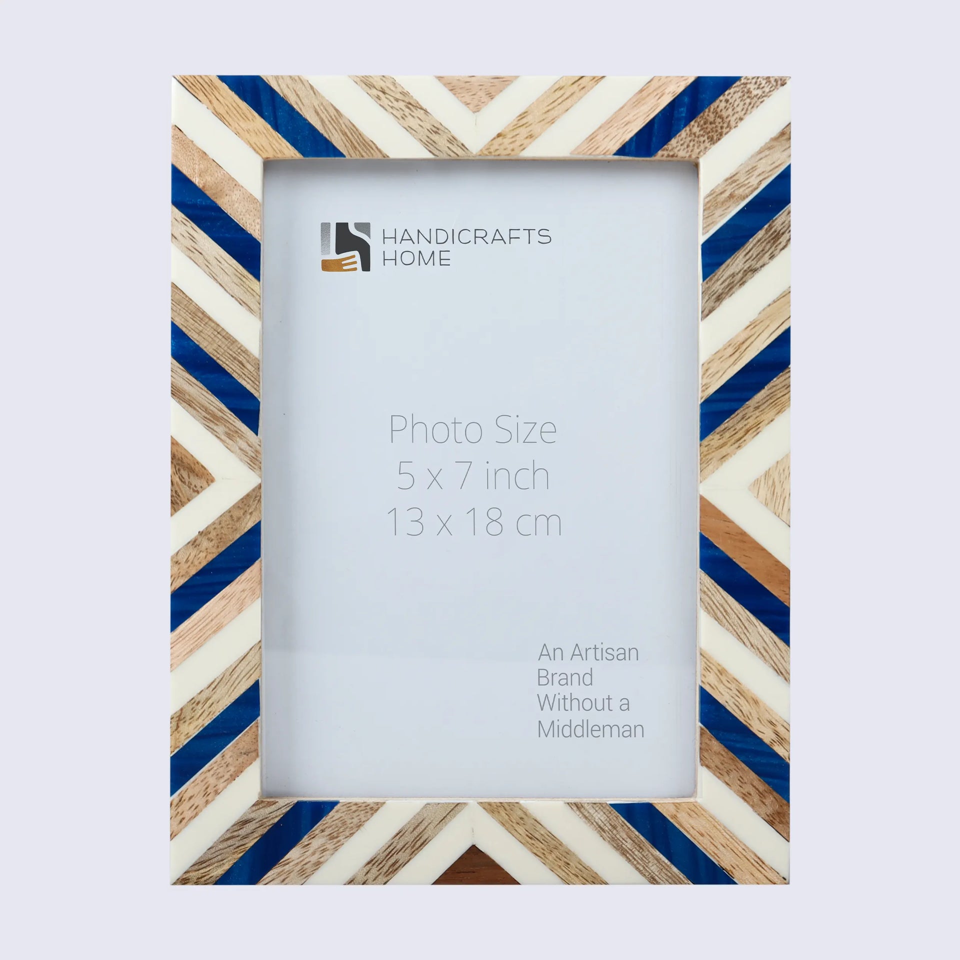 Picture Frames Hypno Dream Collection Wooden & Resin Inlay Frame in 3 Sizes