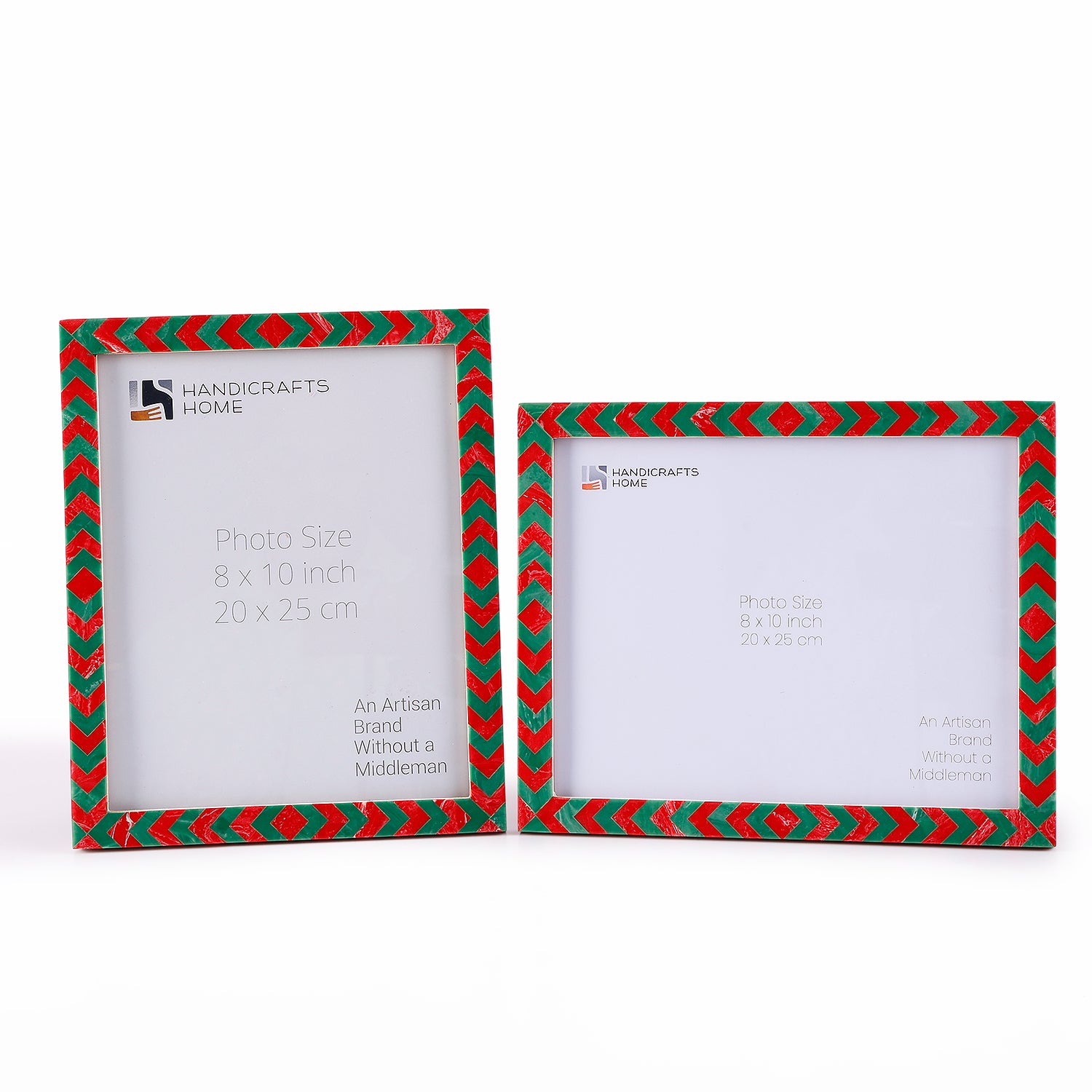 Picture Frame Lisbon Gems Collection Resin Inlay Multi-Color – 3 sizes (Pack of 2)